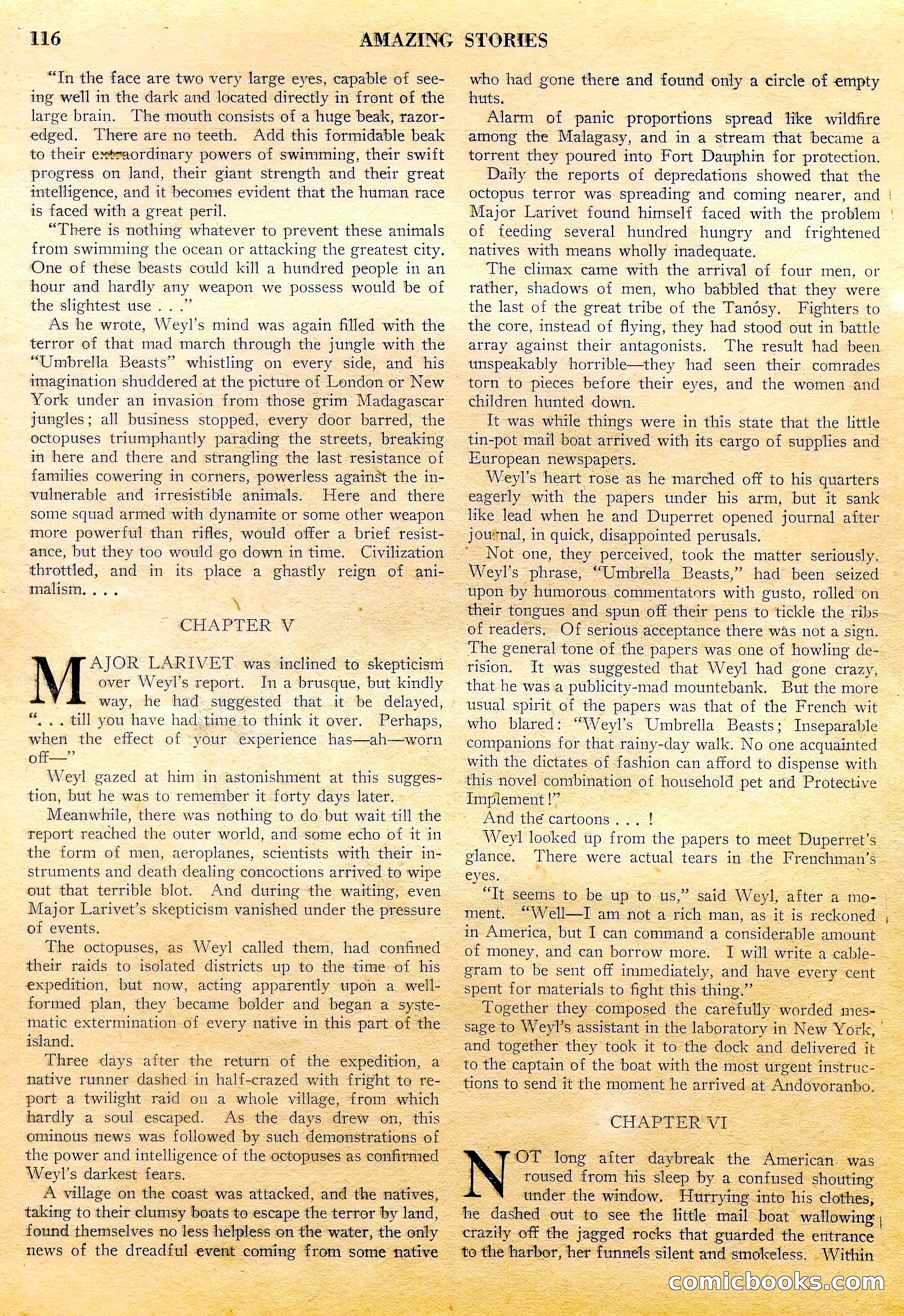 Amazing Stories, Vol. 3 No. 2 — page 21 of 97