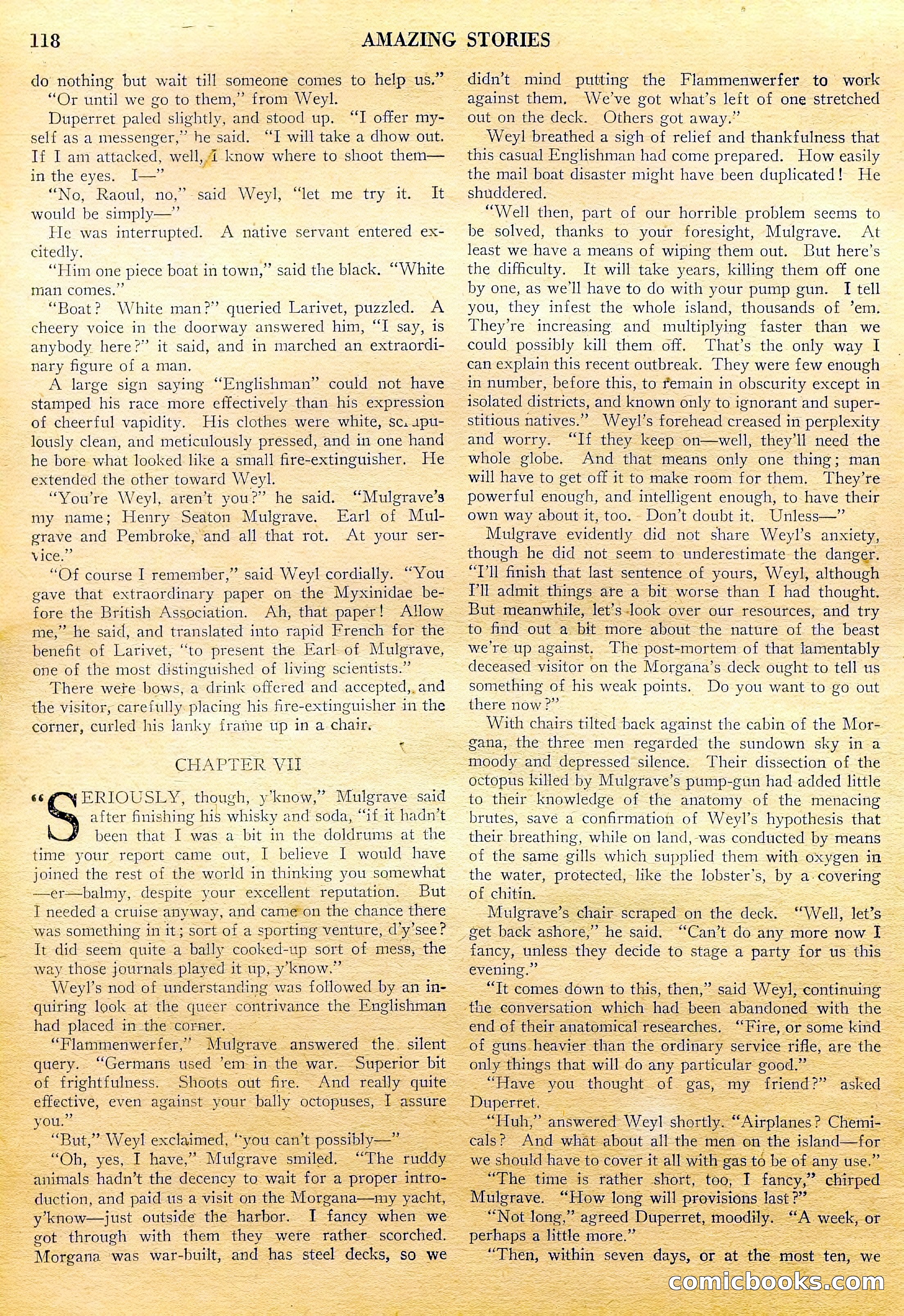 Amazing Stories, Vol. 3 No. 2 — page 23 of 97