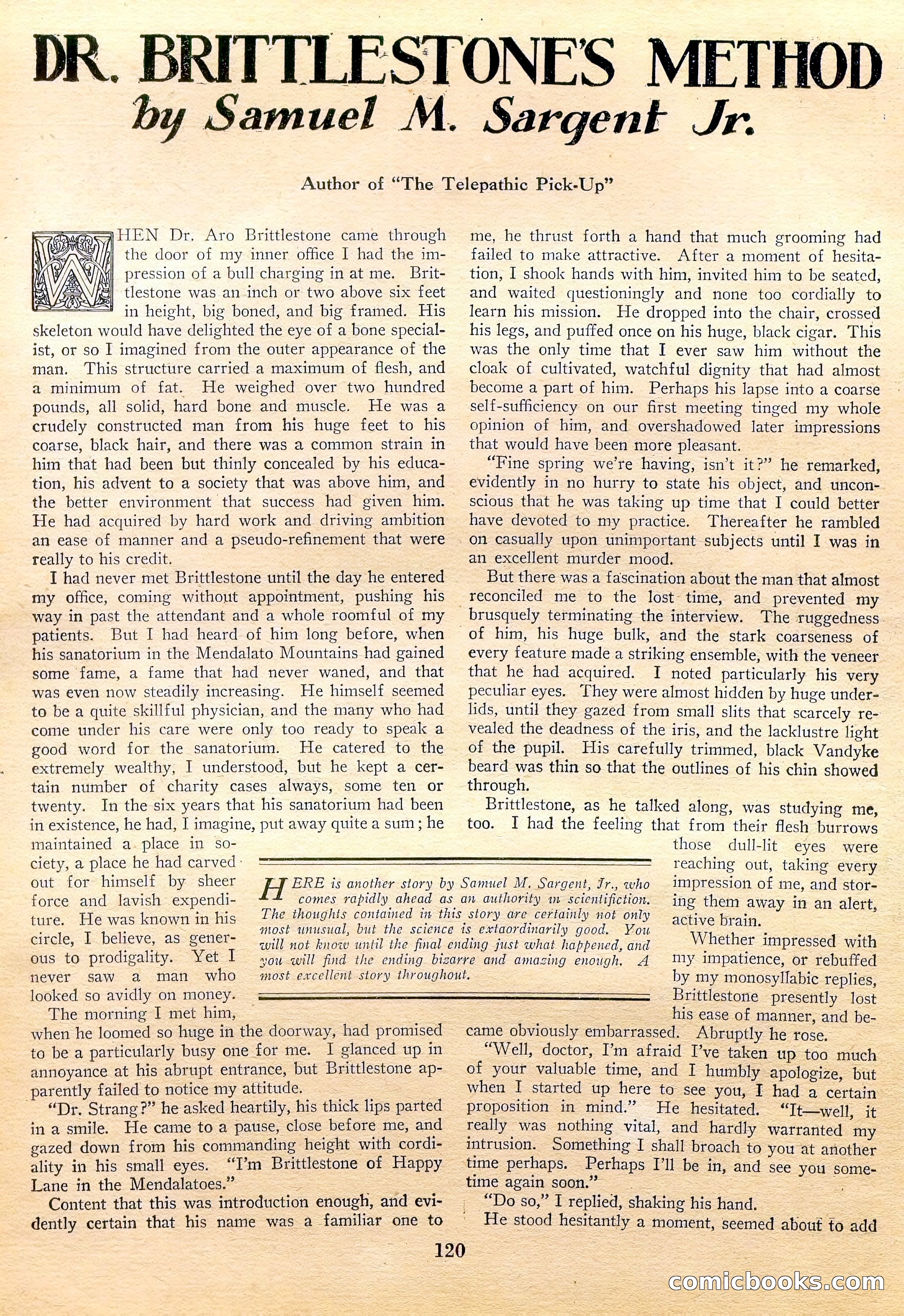 Amazing Stories, Vol. 3 No. 2 — page 25 of 97
