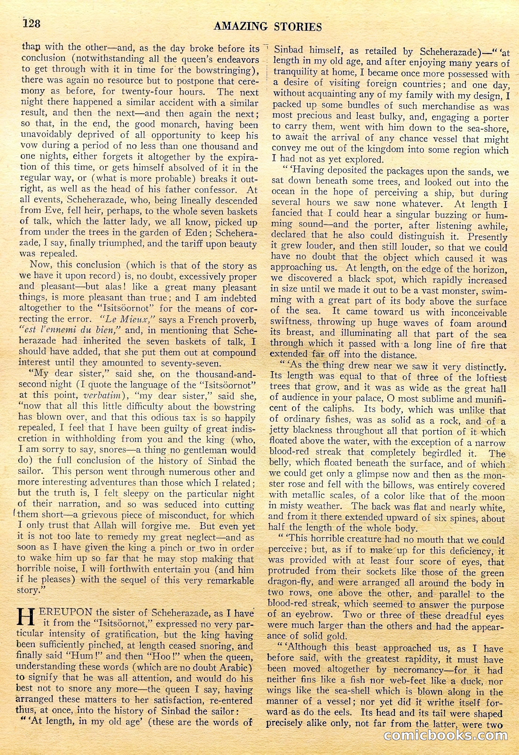 Amazing Stories, Vol. 3 No. 2 — page 33 of 97