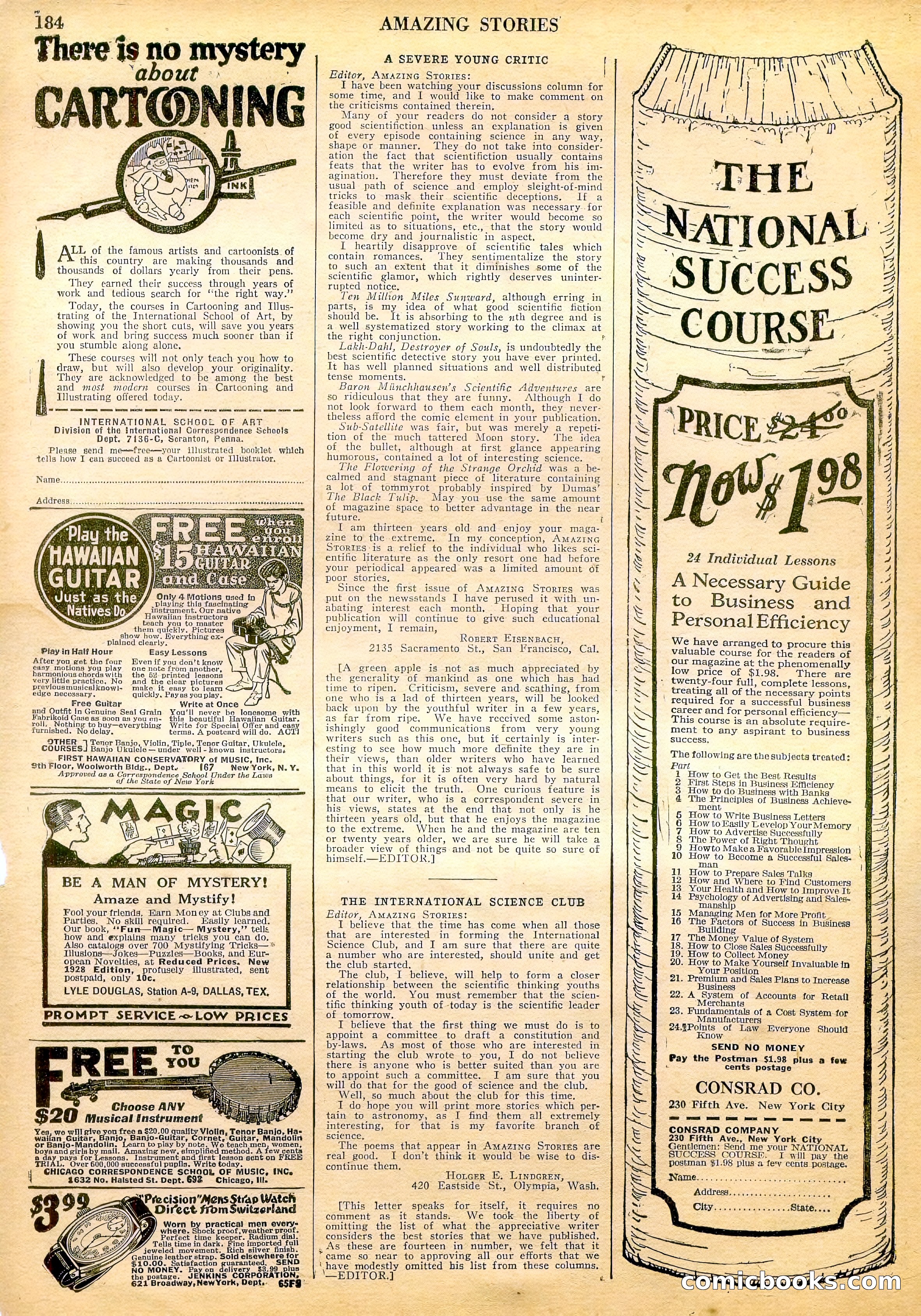 Amazing Stories, Vol. 3 No. 2 — page 89 of 97