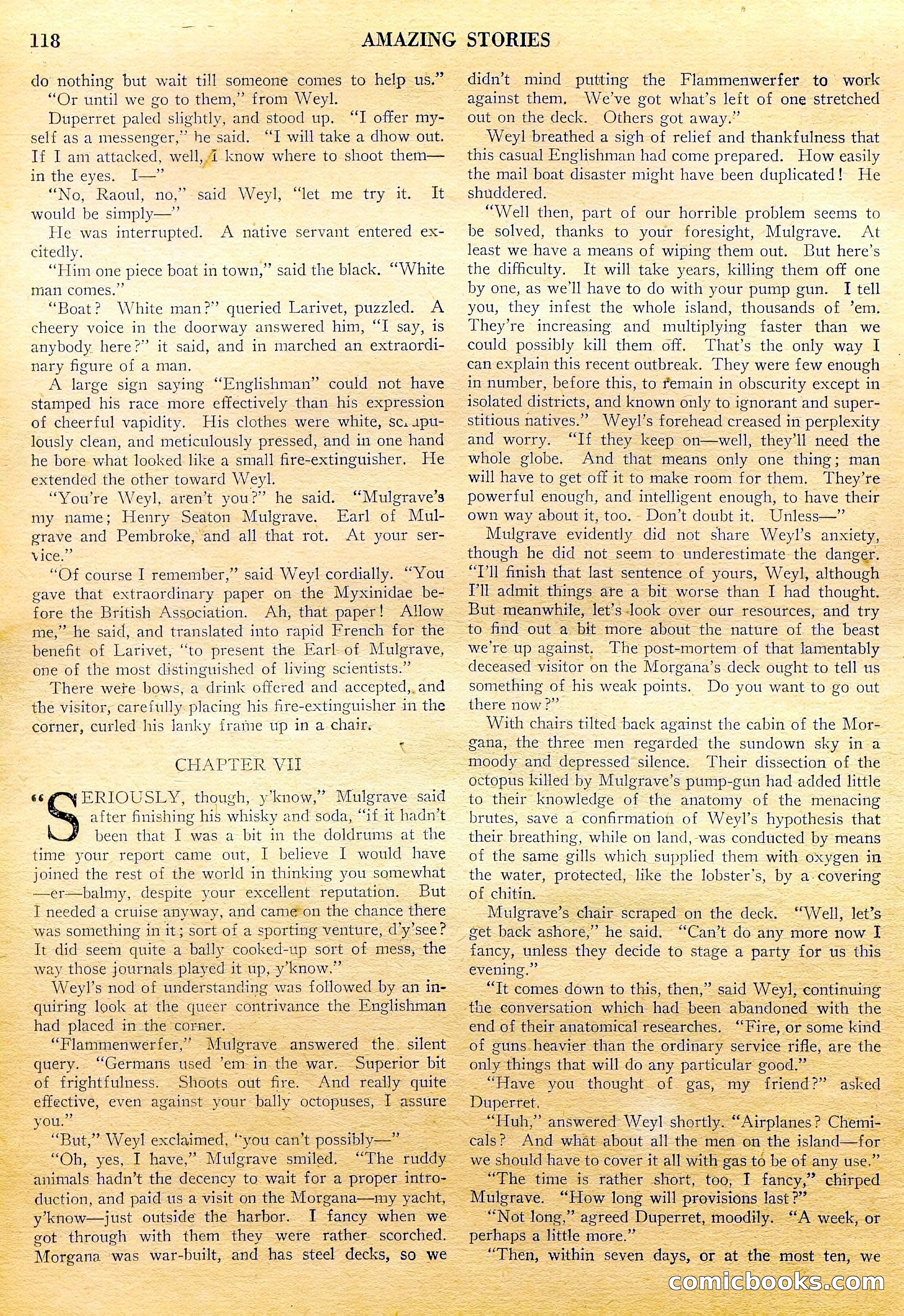 Amazing Stories, Vol. 3 No. 2 — page 23 of 97