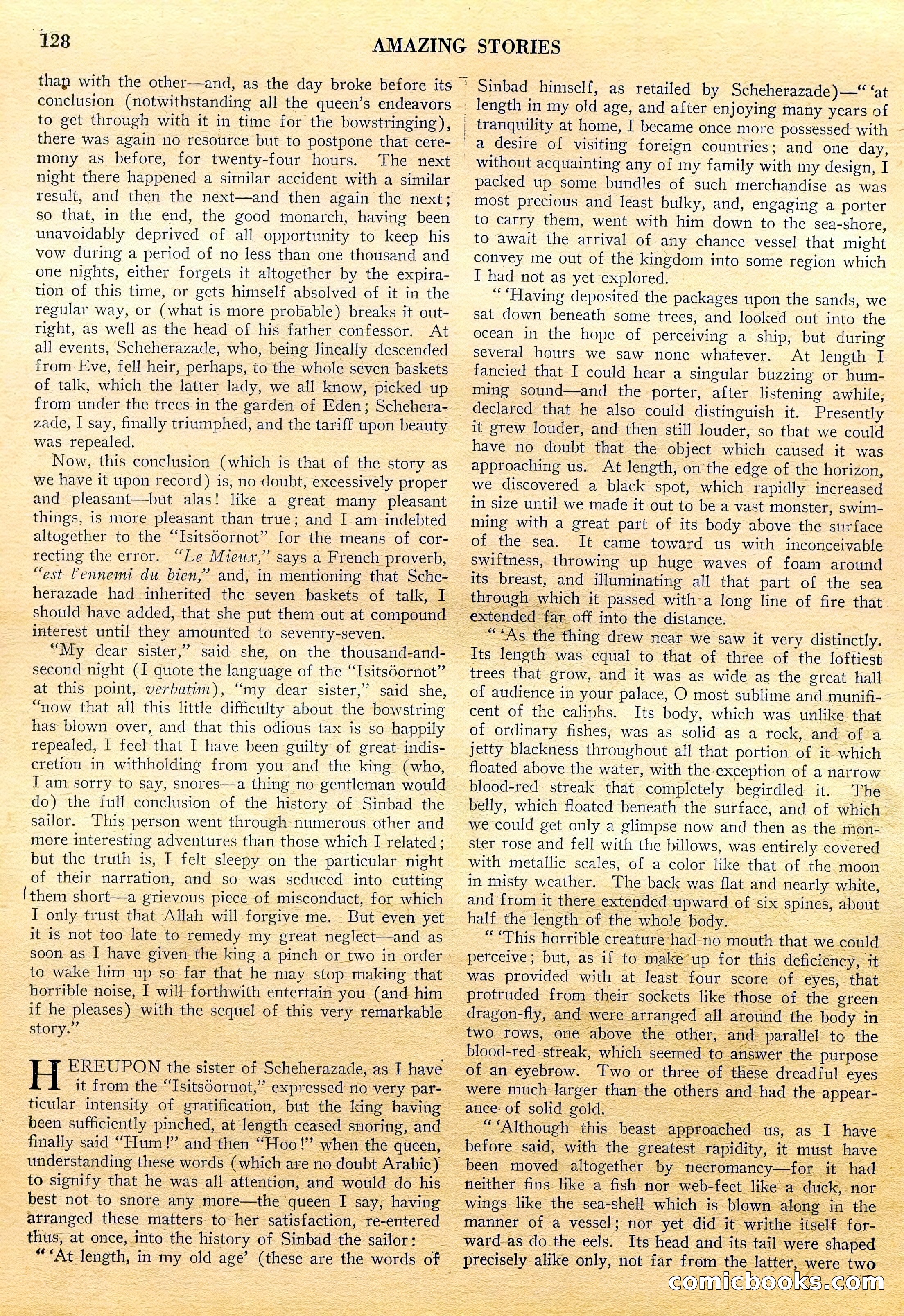 Amazing Stories, Vol. 3 No. 2 — page 33 of 97