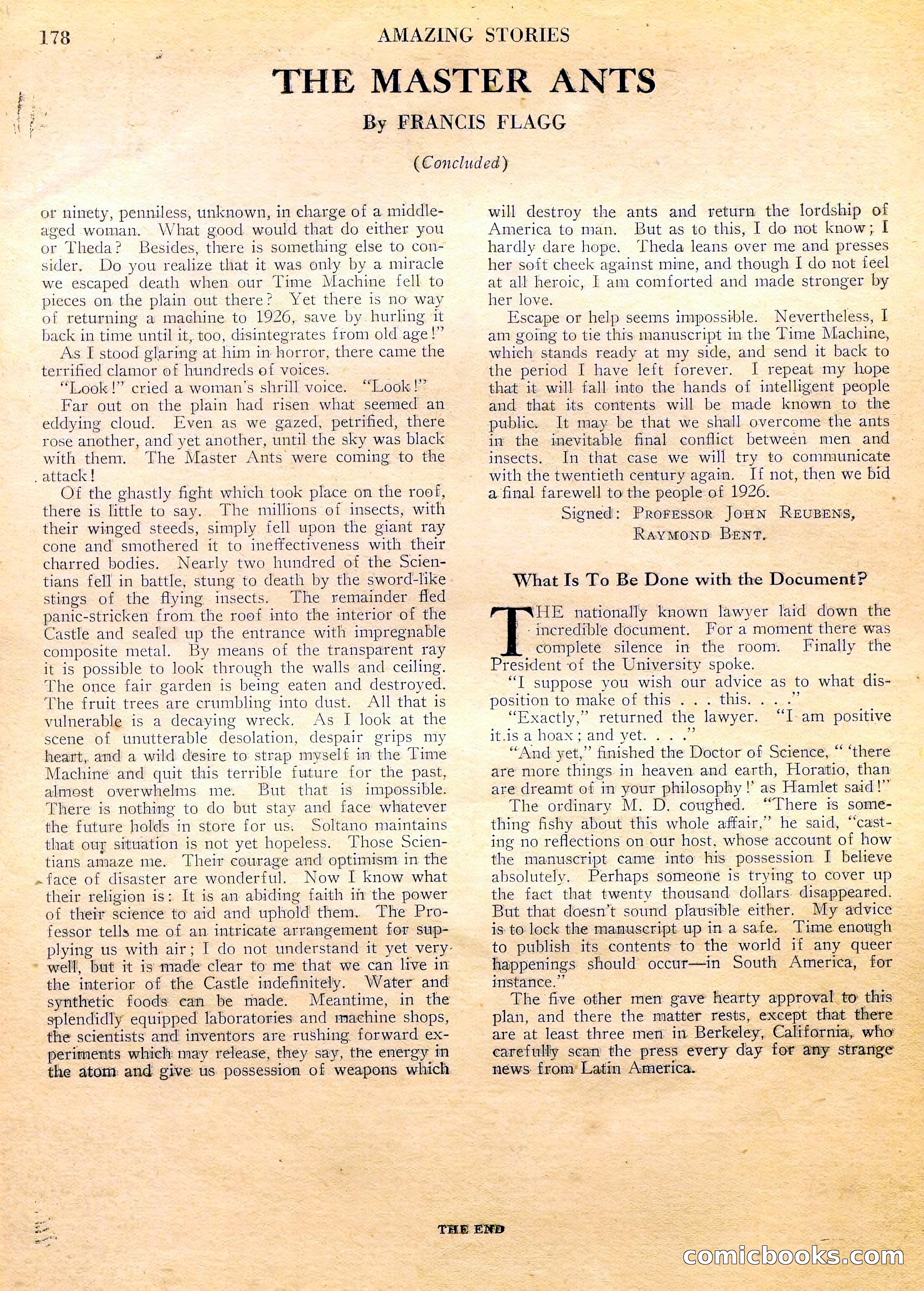Amazing Stories, Vol. 3 No. 2 — page 83 of 97