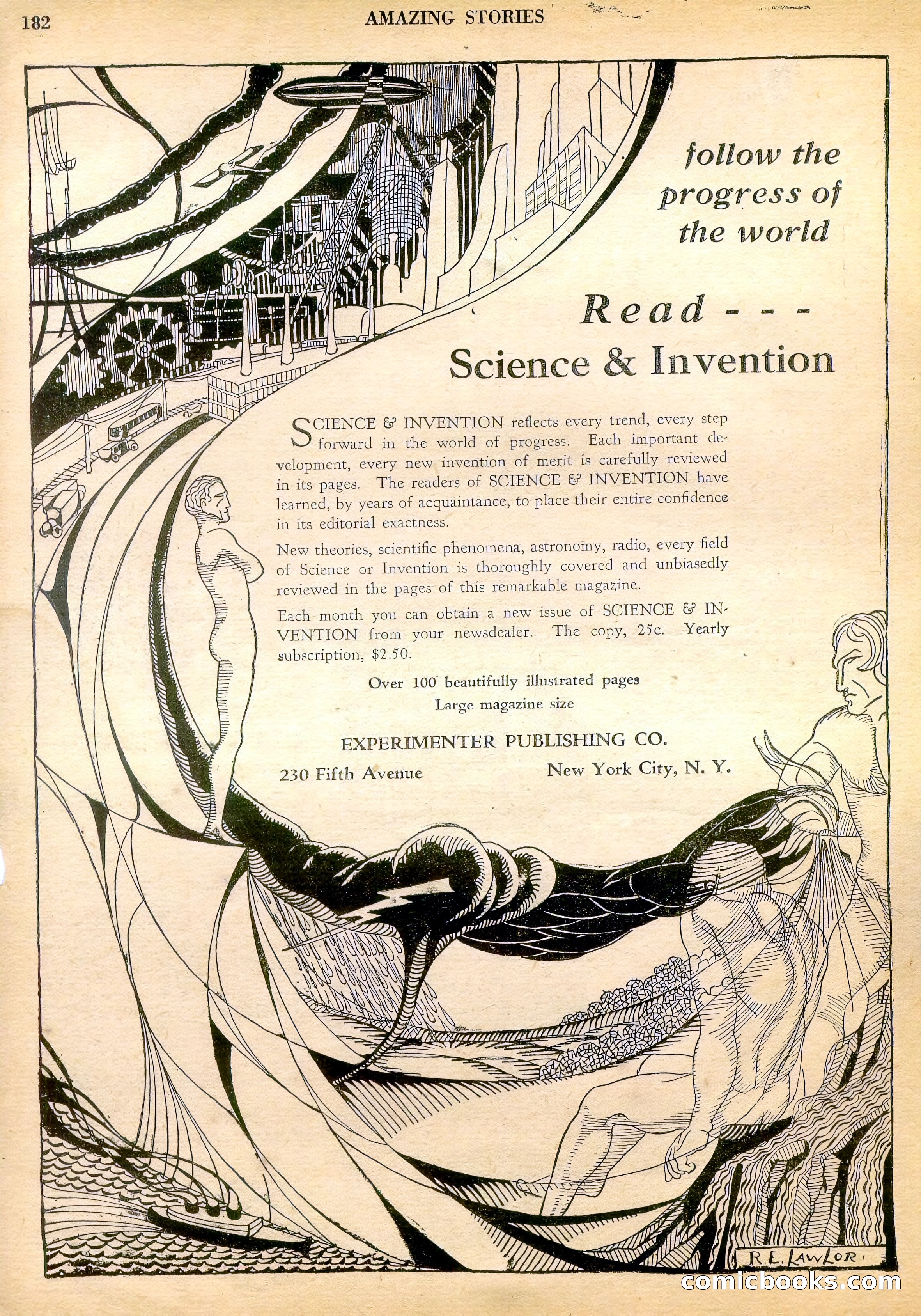 Amazing Stories, Vol. 3 No. 2 — page 87 of 97