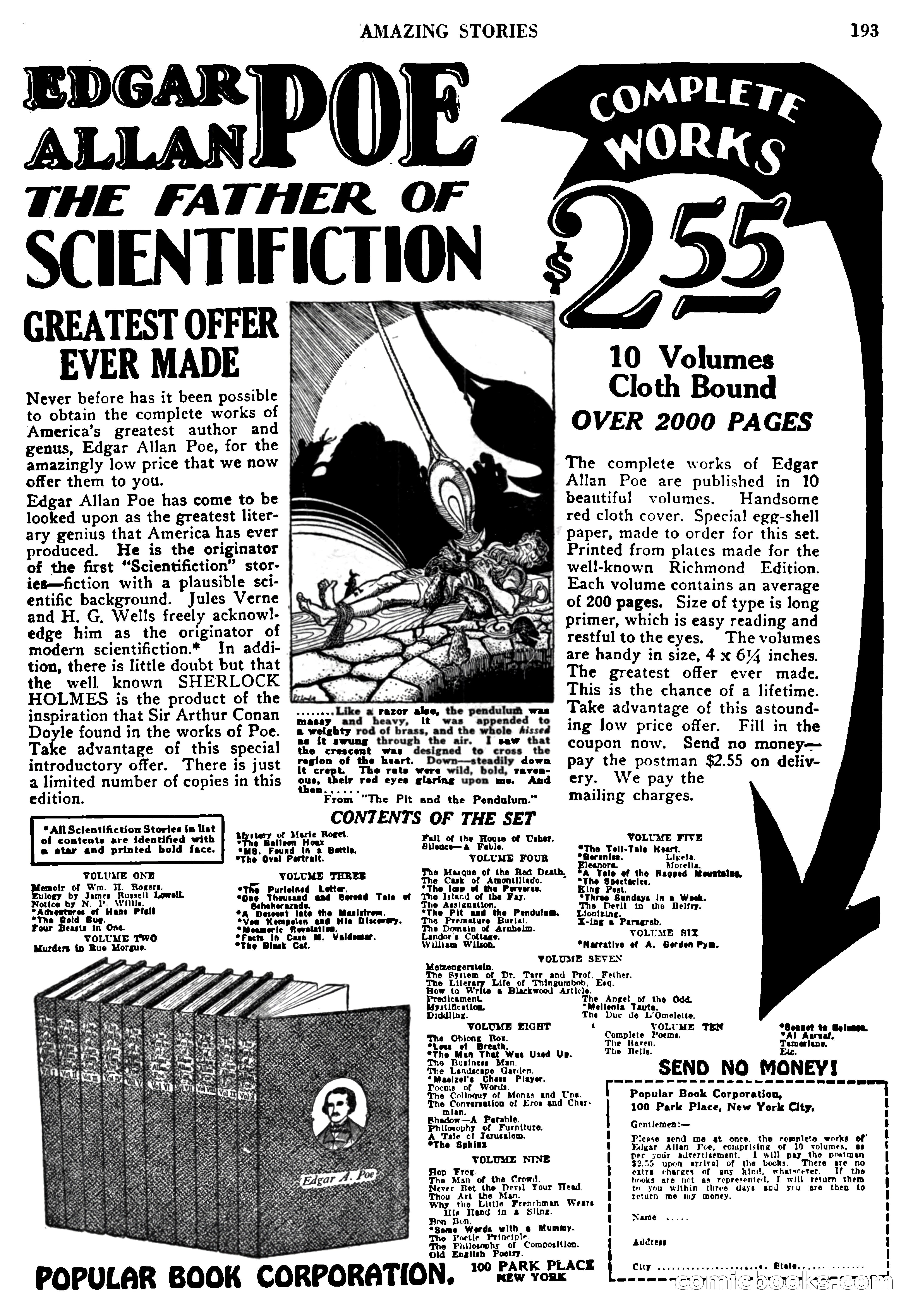 Amazing Stories, Vol. 3, No. 3 — page 3 of 100