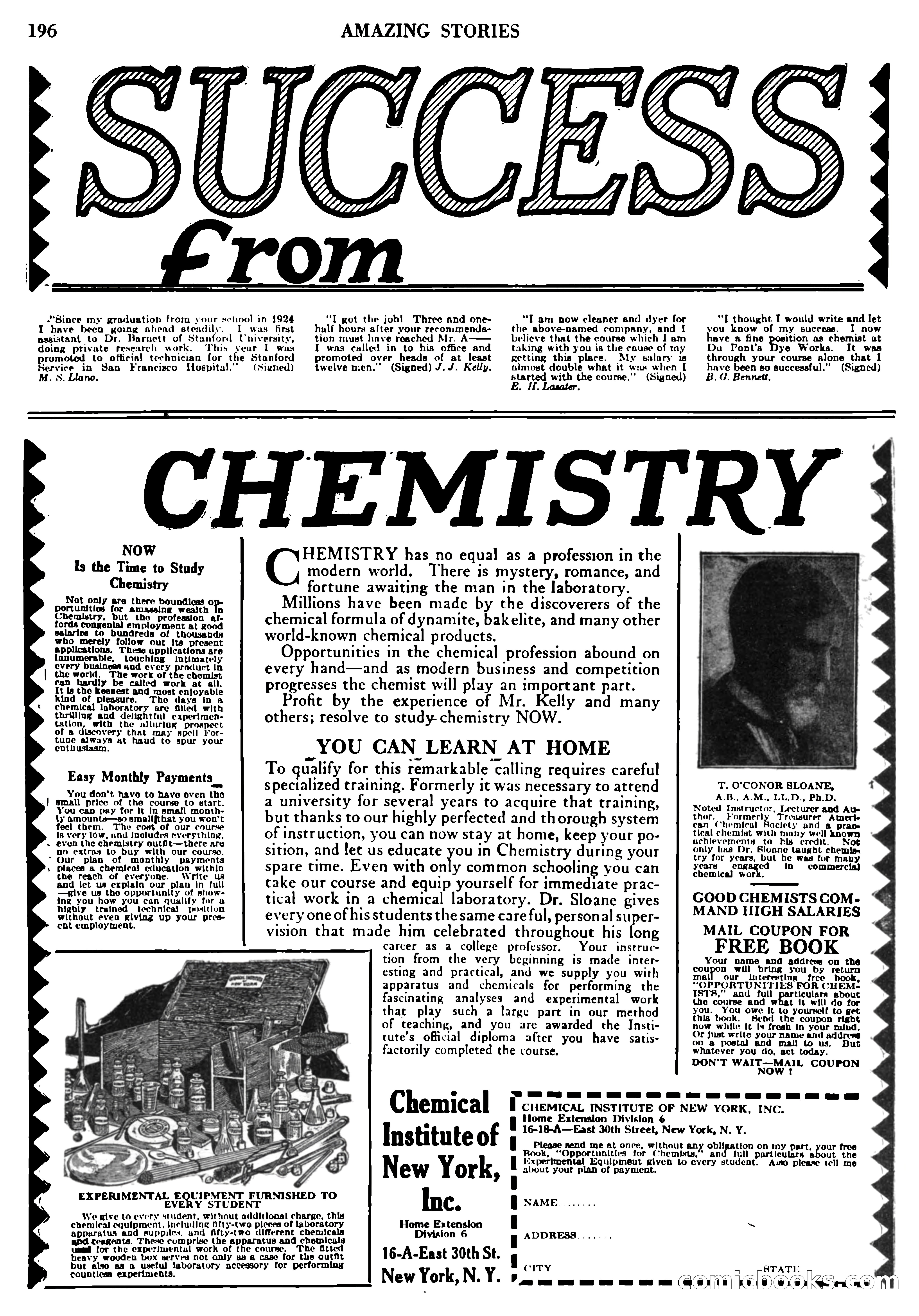 Amazing Stories, Vol. 3, No. 3 — page 6 of 100