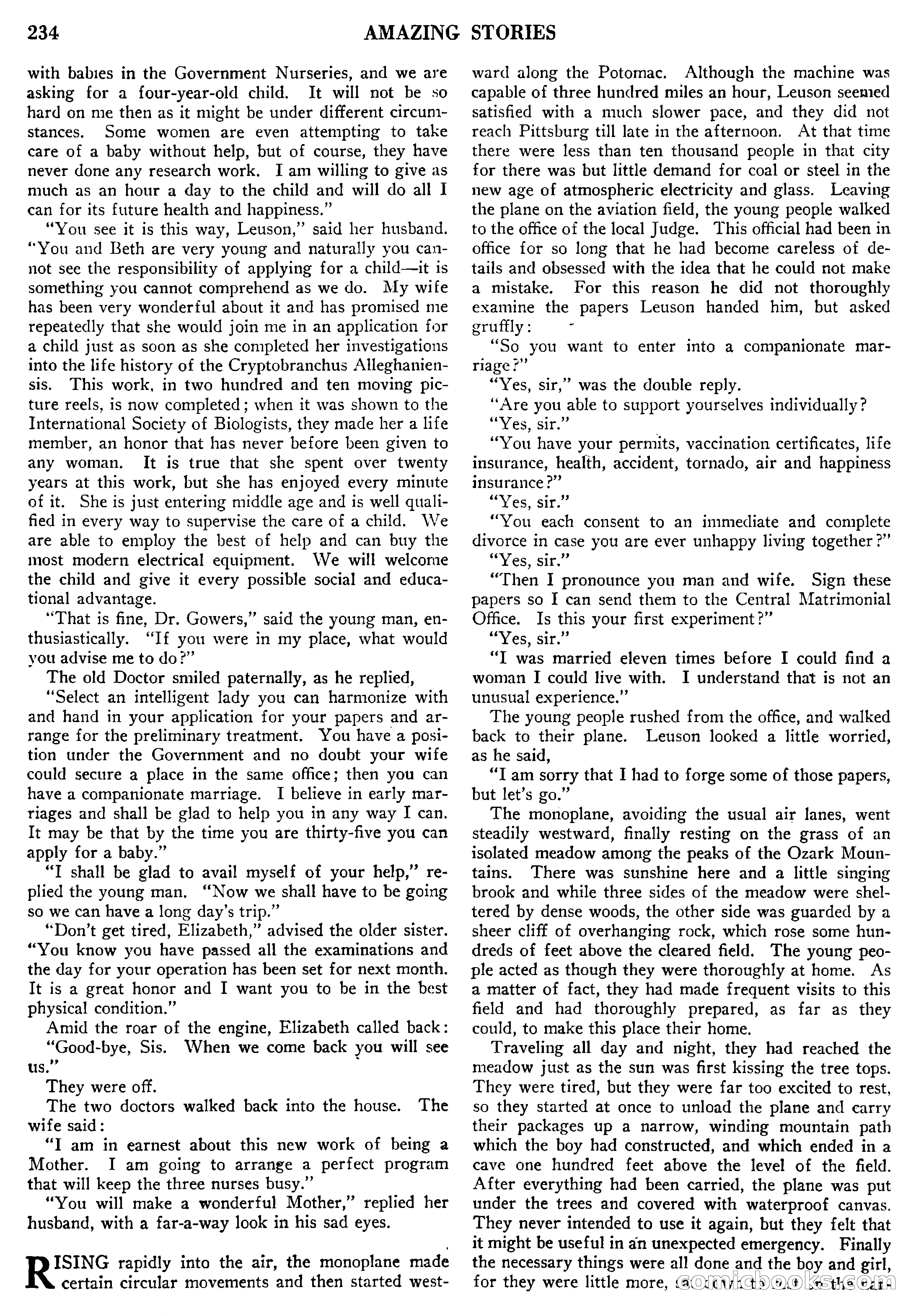 Amazing Stories, Vol. 3, No. 3 — page 44 of 100