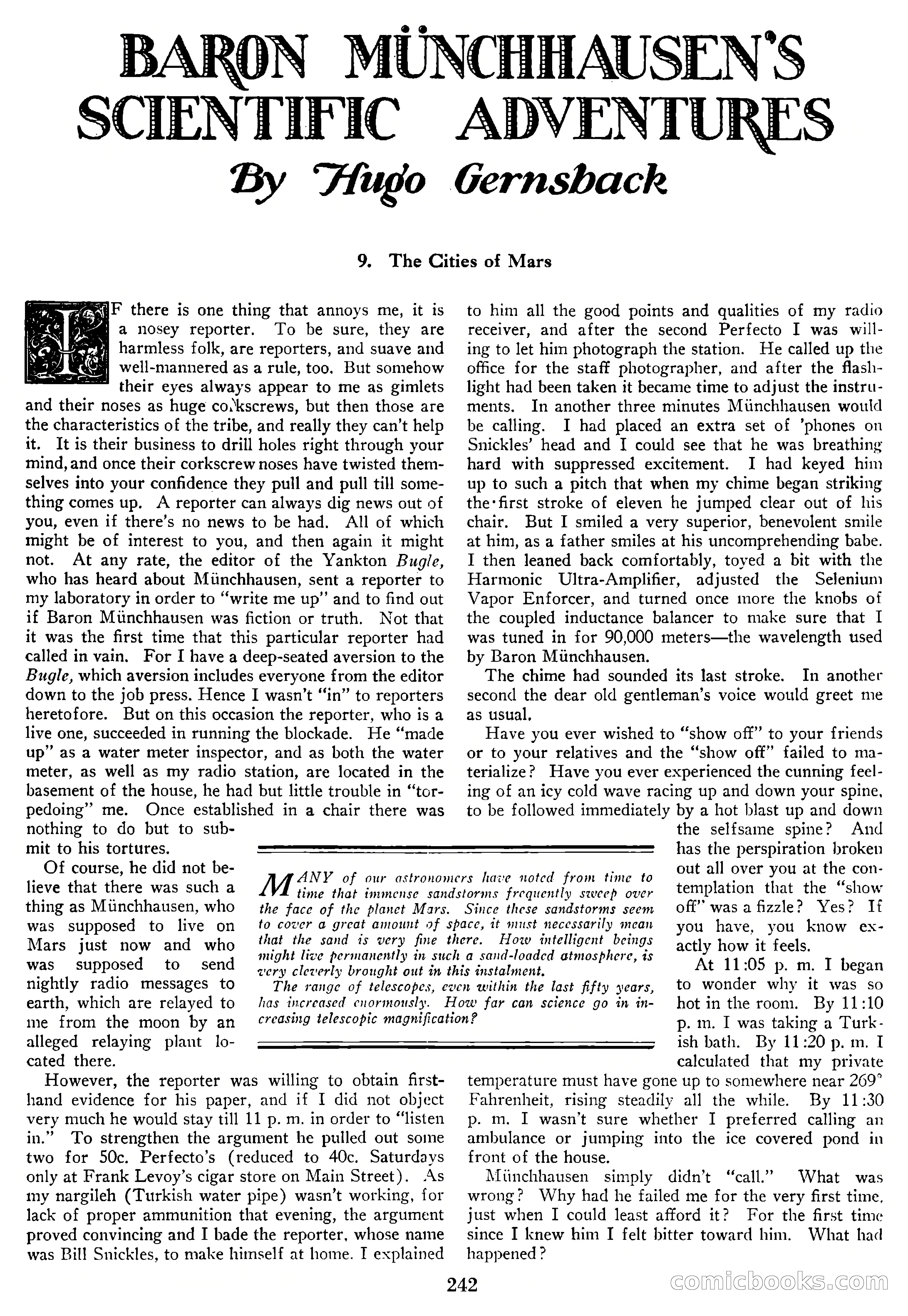 Amazing Stories, Vol. 3, No. 3 — page 52 of 100