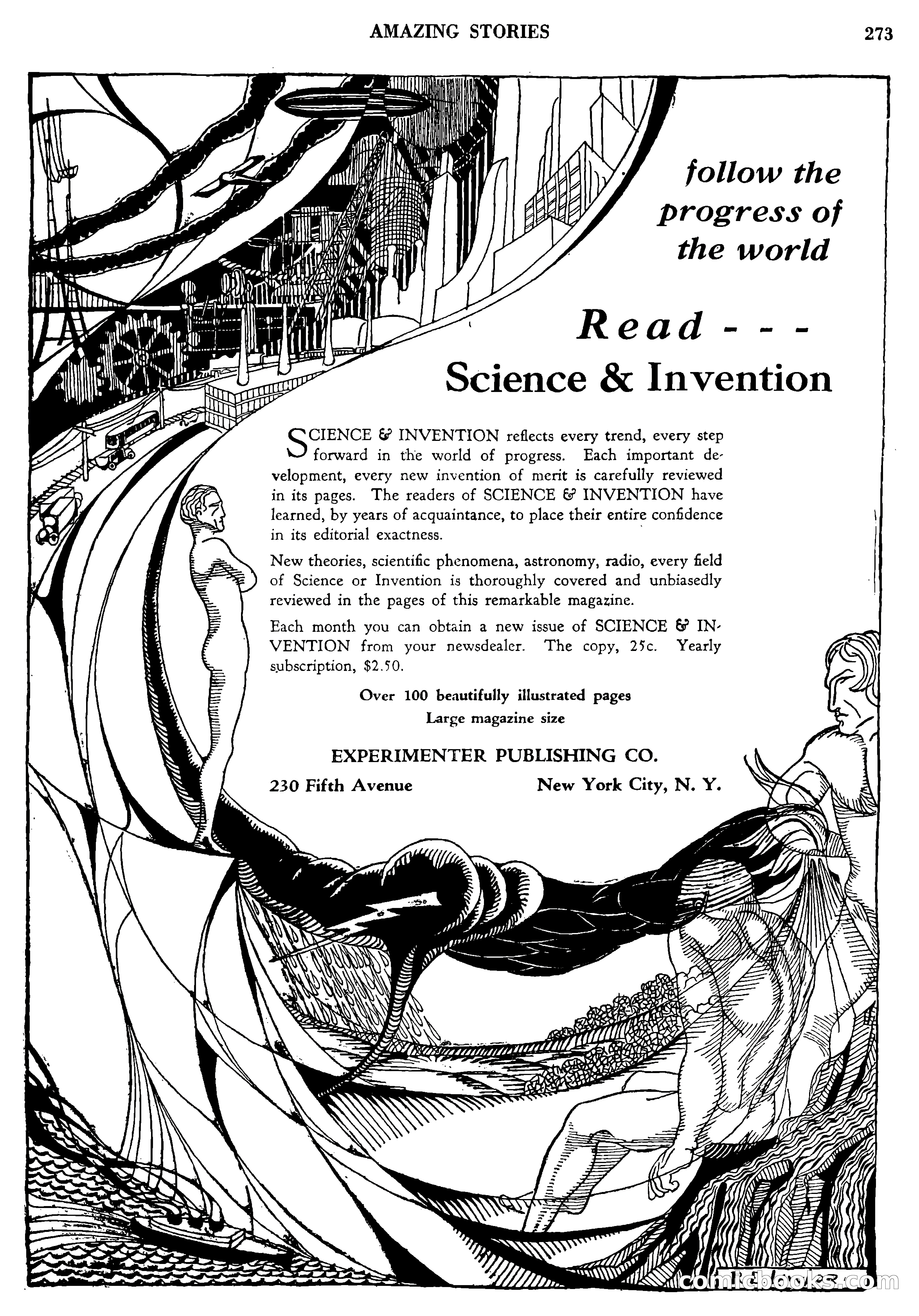 Amazing Stories, Vol. 3, No. 3 — page 83 of 100