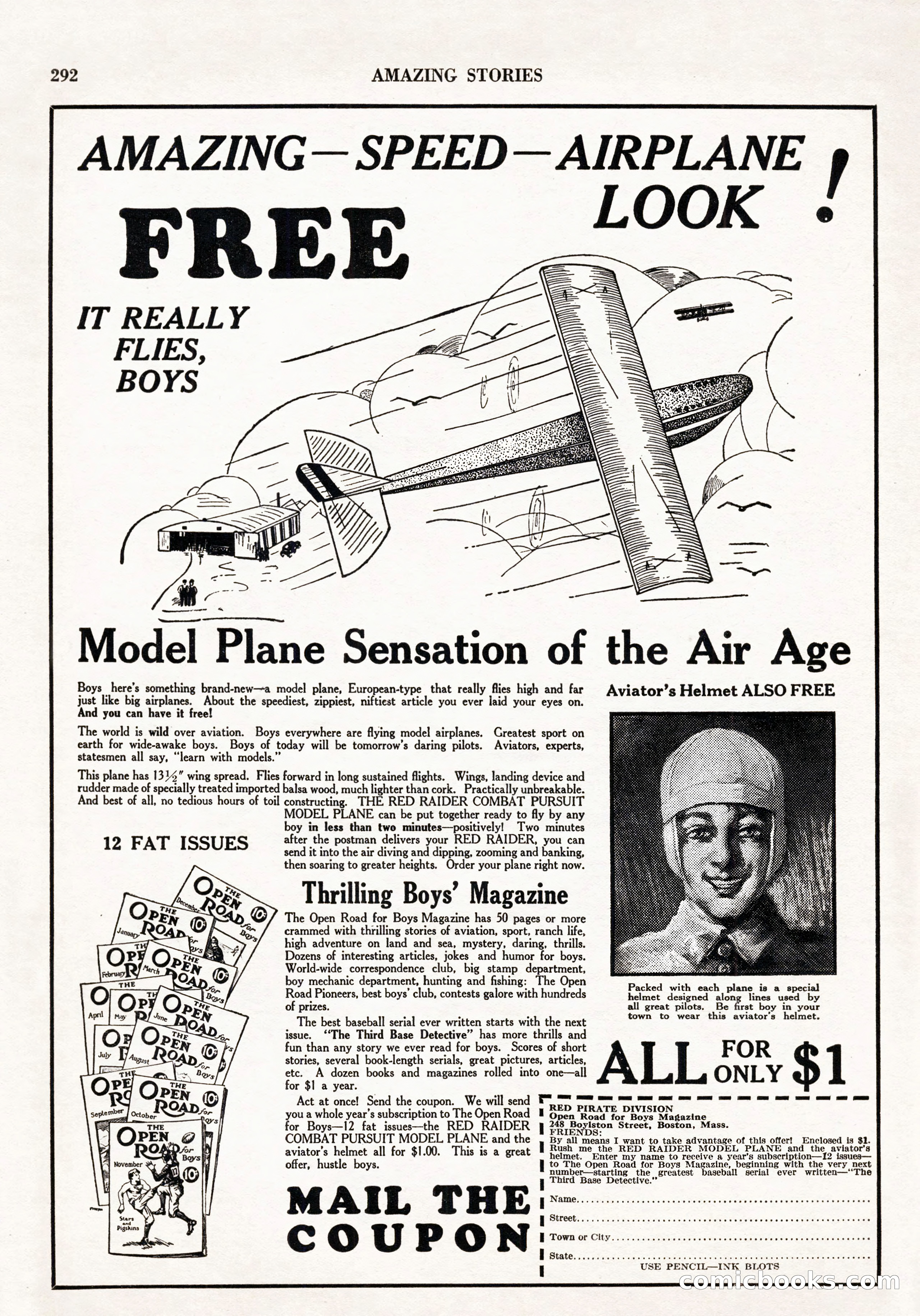 Amazing Stories, Vol. 3 No. 4 — page 6 of 96
