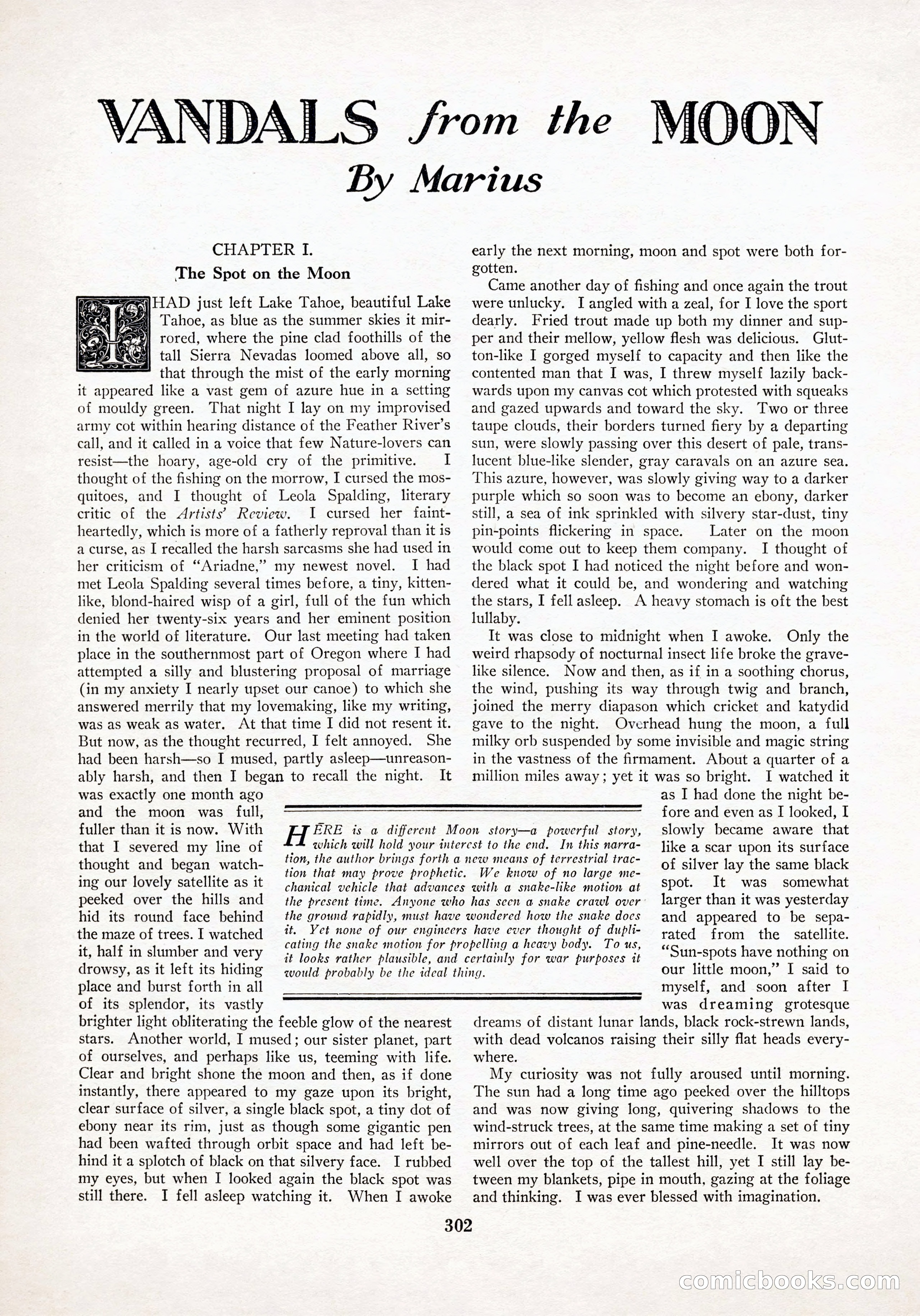 Amazing Stories, Vol. 3 No. 4 — page 16 of 96