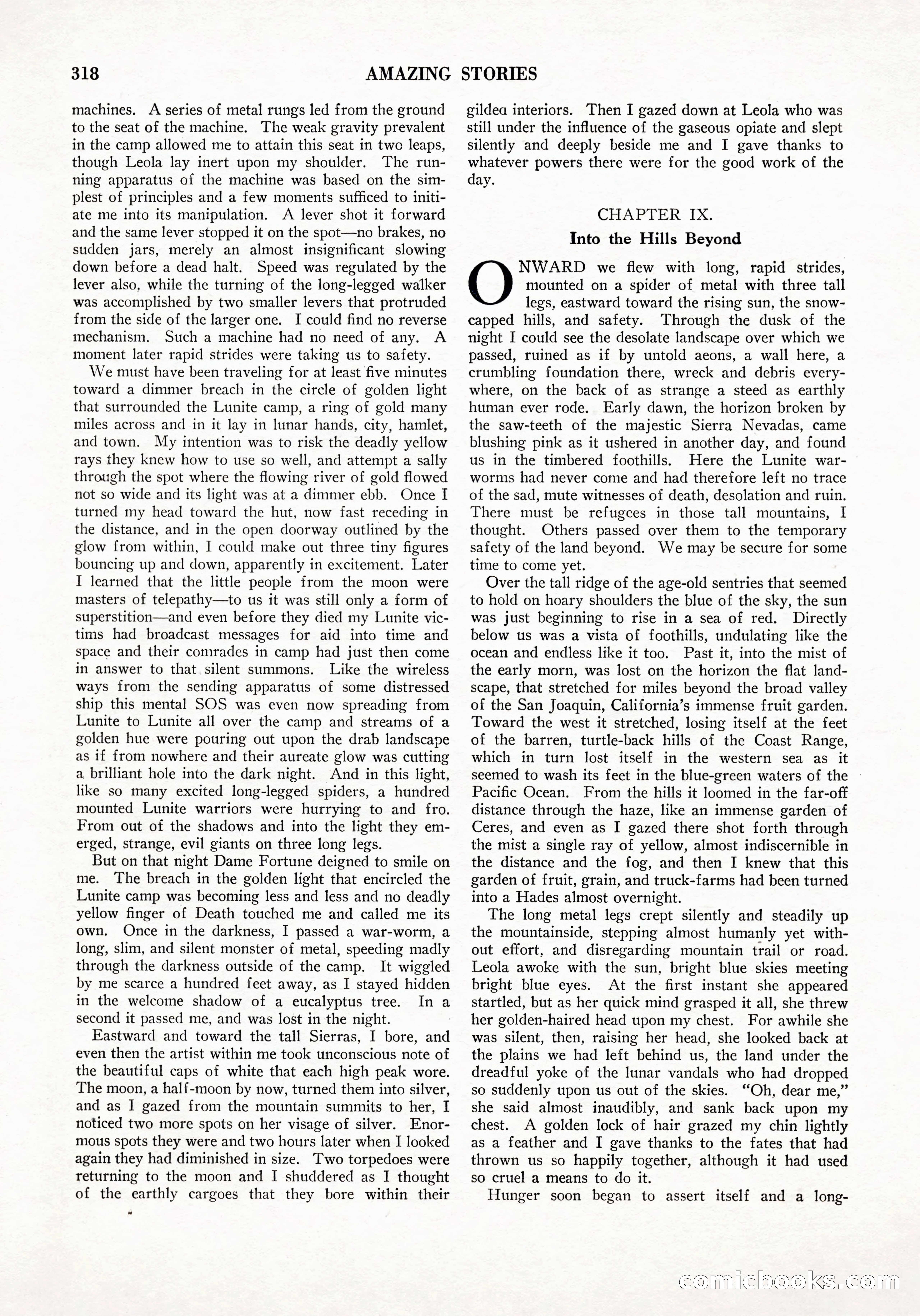 Amazing Stories, Vol. 3 No. 4 — page 32 of 96