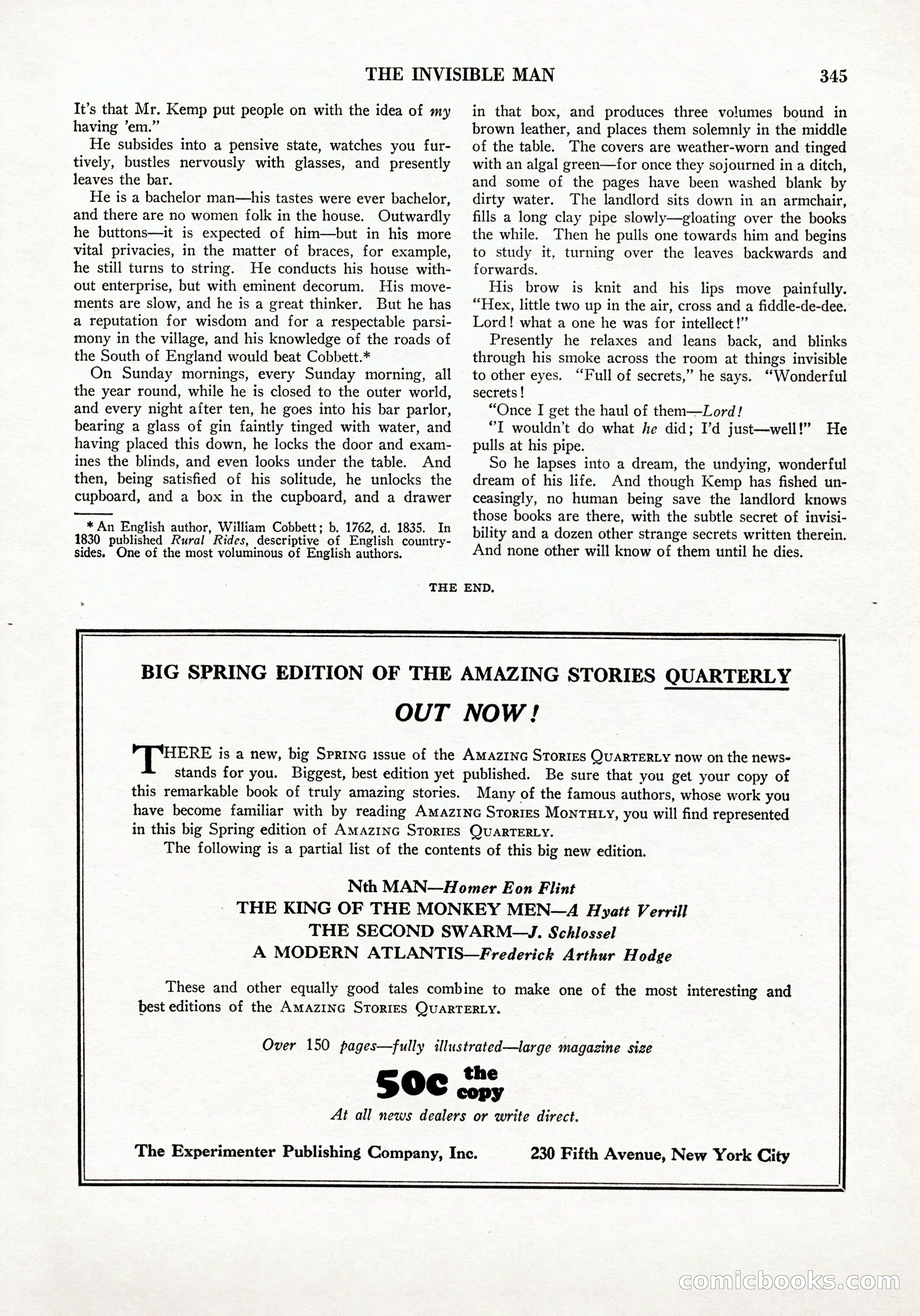 Amazing Stories, Vol. 3 No. 4 — page 59 of 96