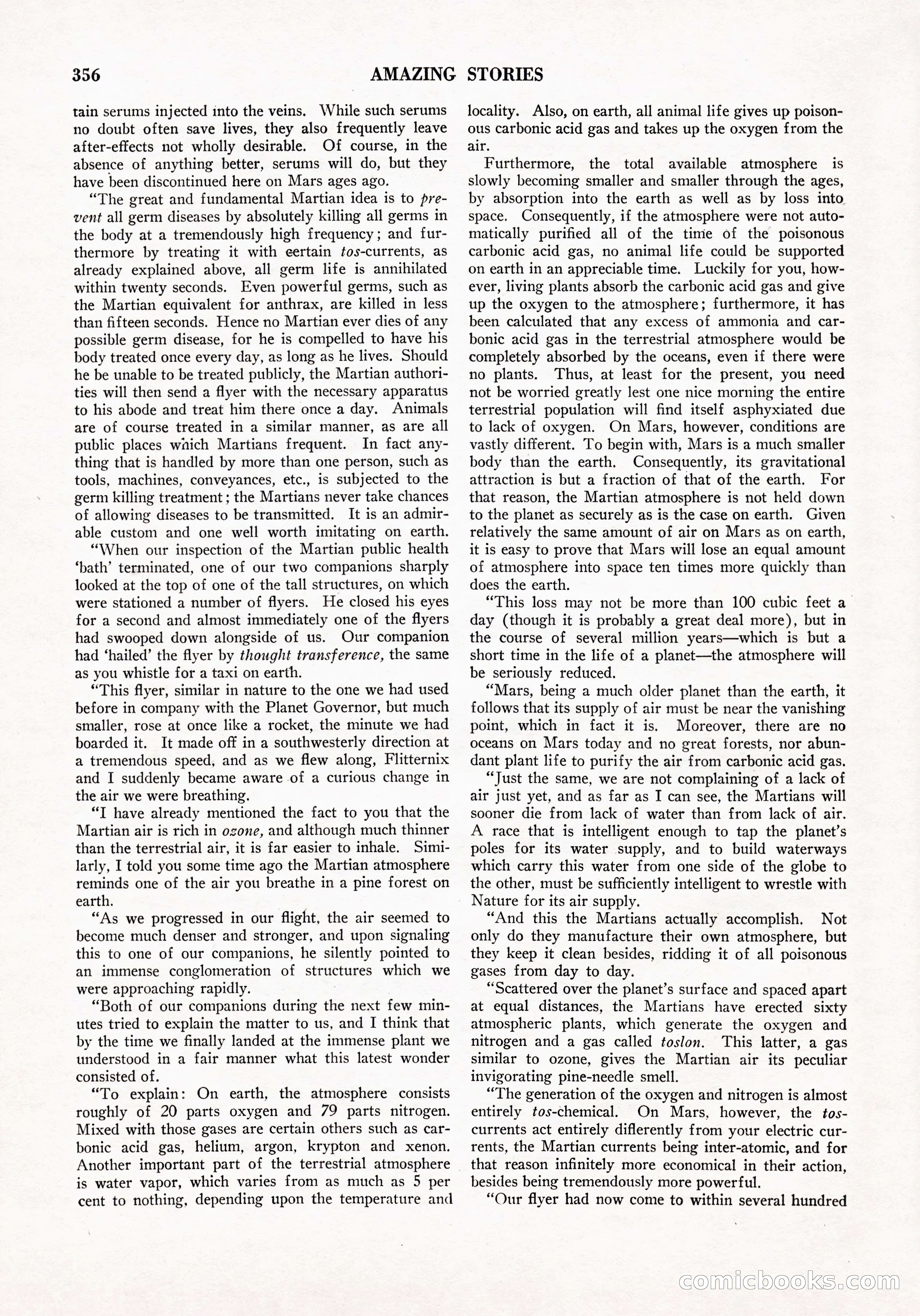 Amazing Stories, Vol. 3 No. 4 — page 70 of 96