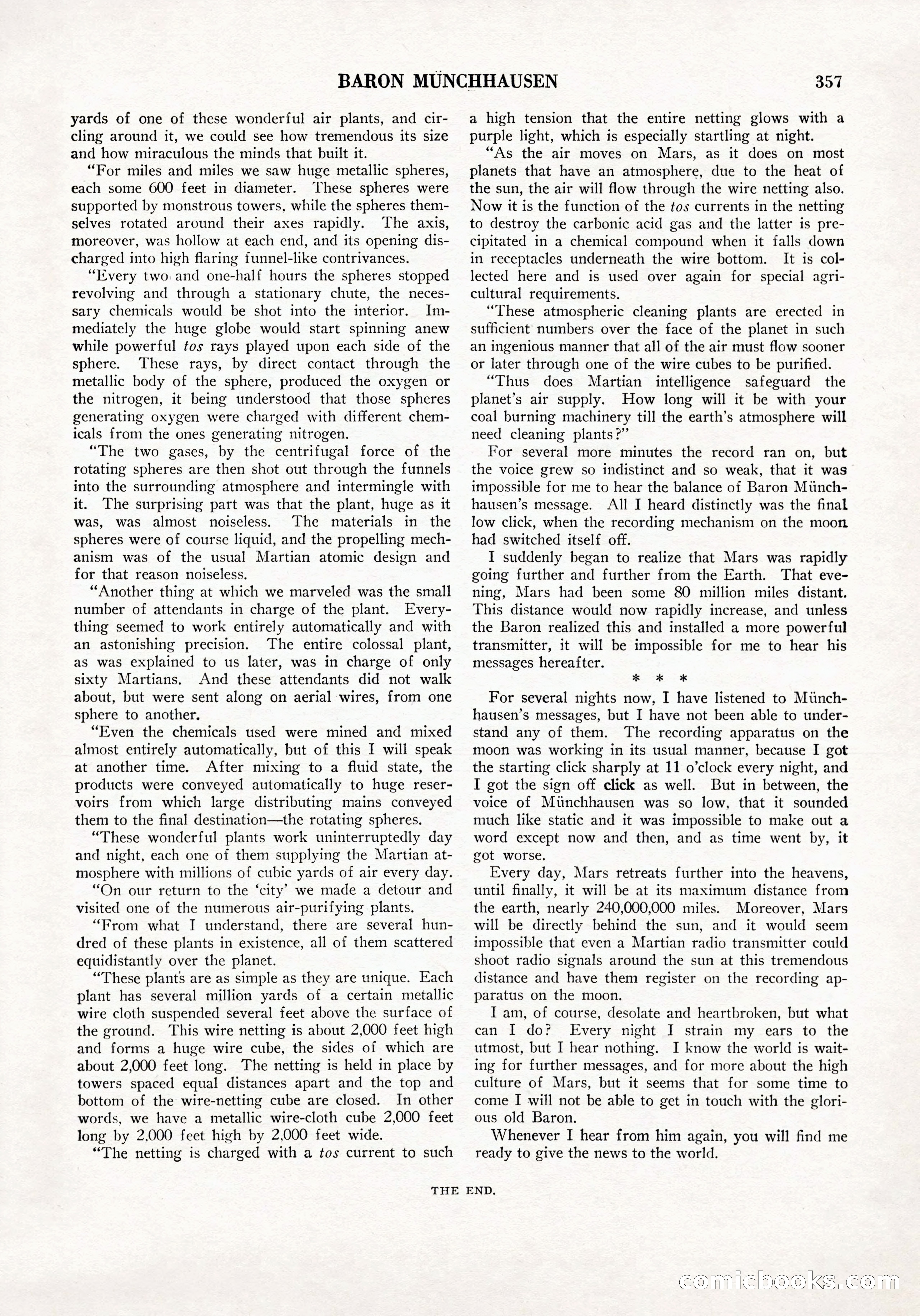 Amazing Stories, Vol. 3 No. 4 — page 71 of 96