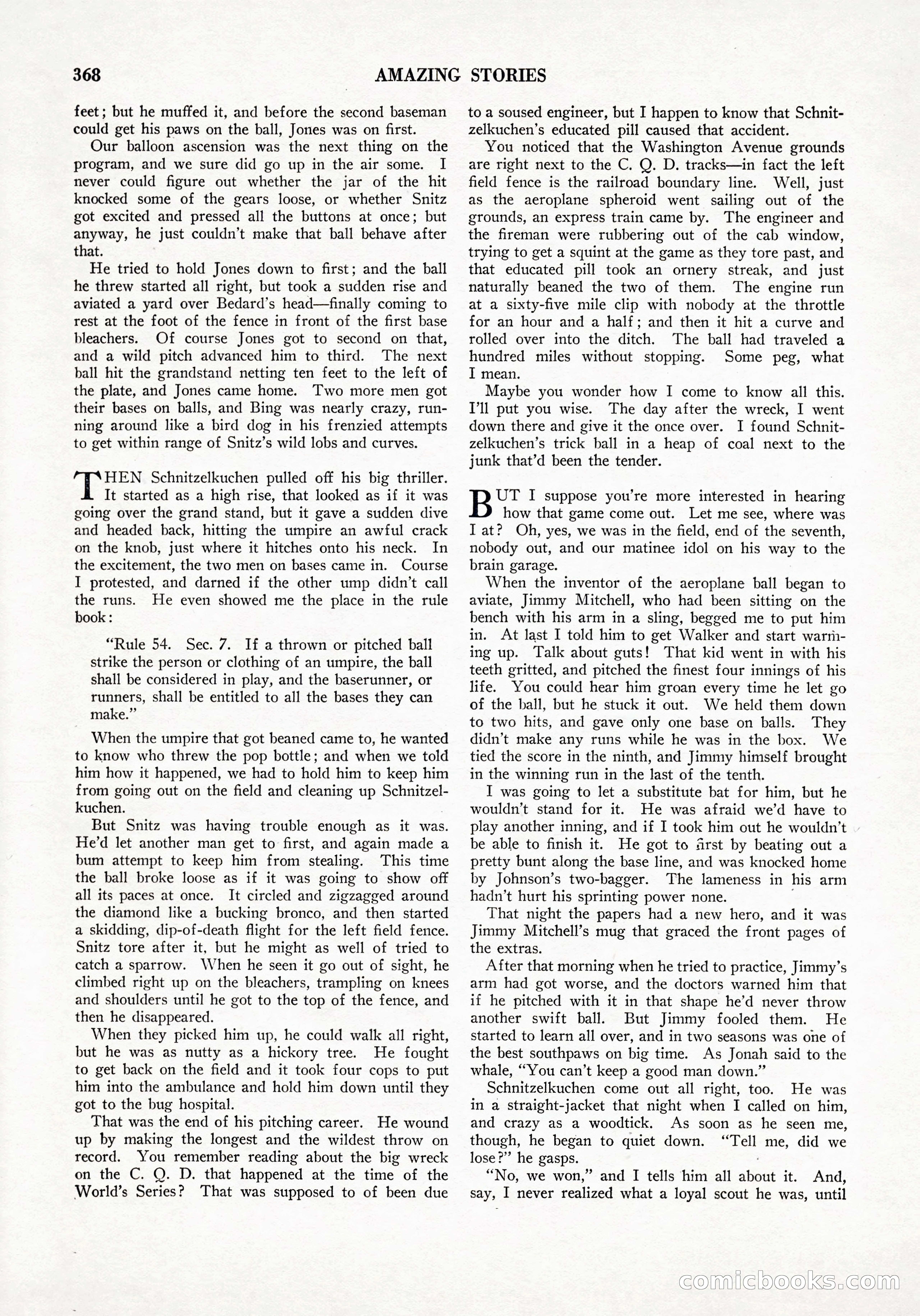 Amazing Stories, Vol. 3 No. 4 — page 82 of 96