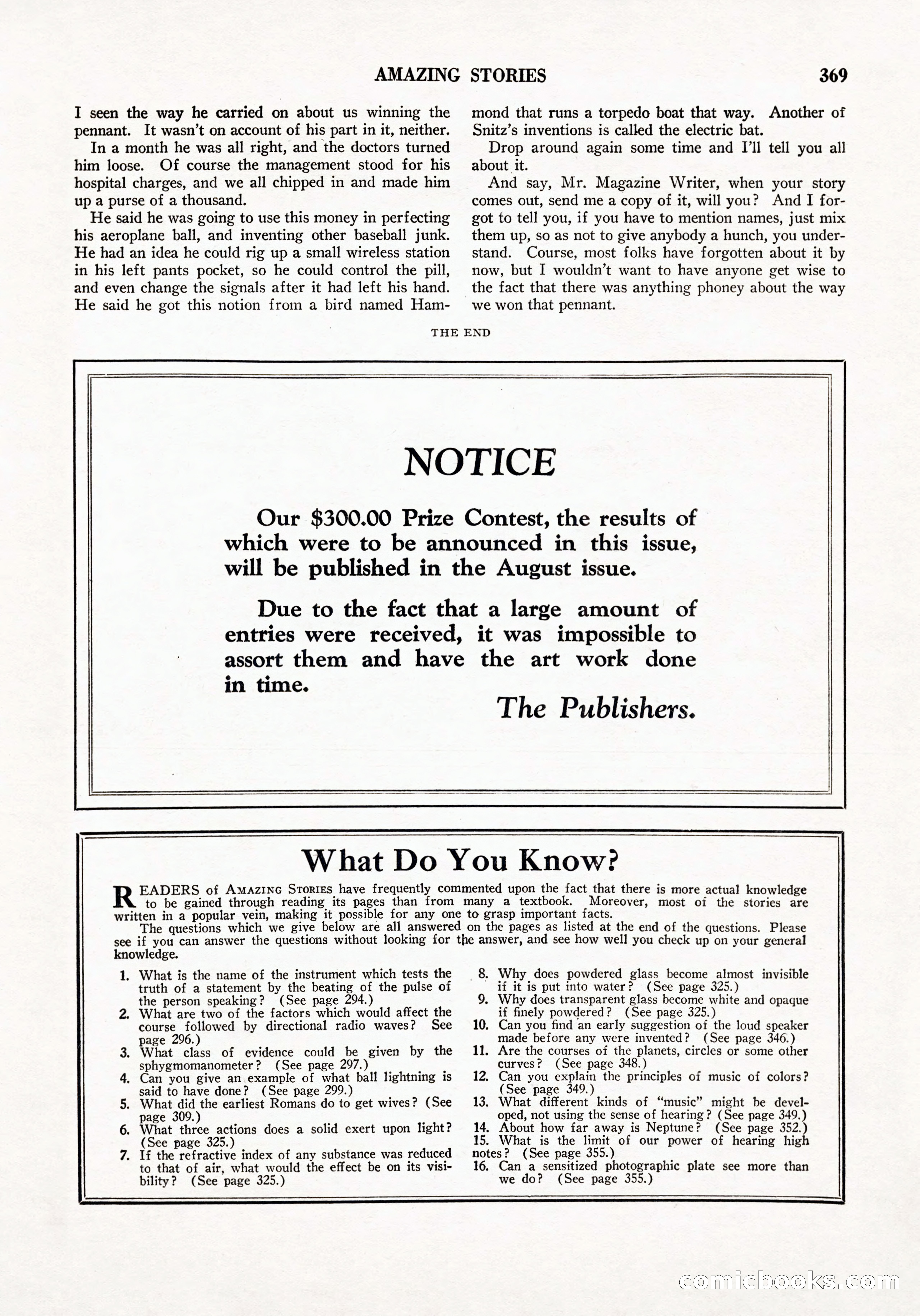 Amazing Stories, Vol. 3 No. 4 — page 83 of 96