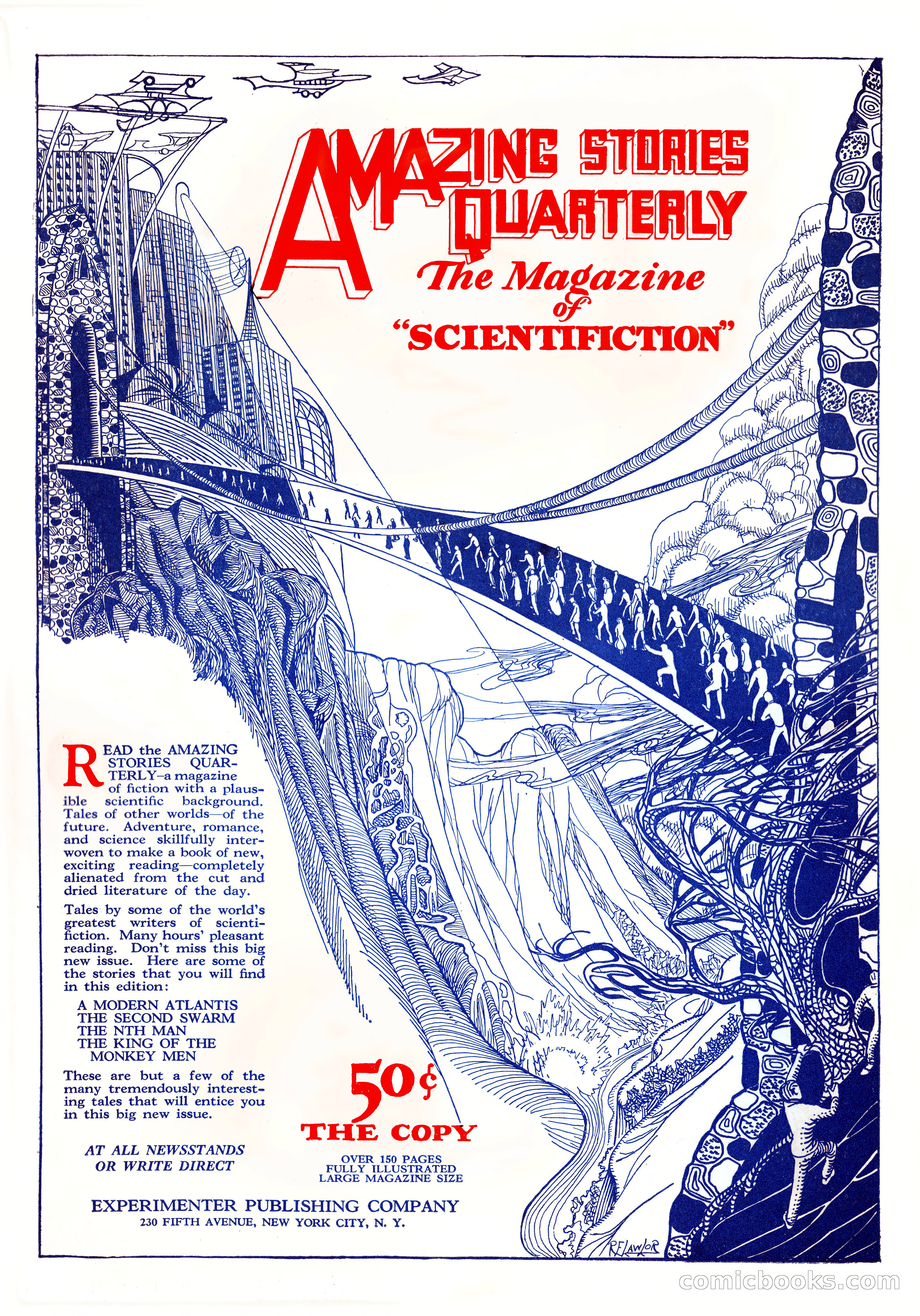 Amazing Stories, Vol. 3 No. 4 — page 95 of 96