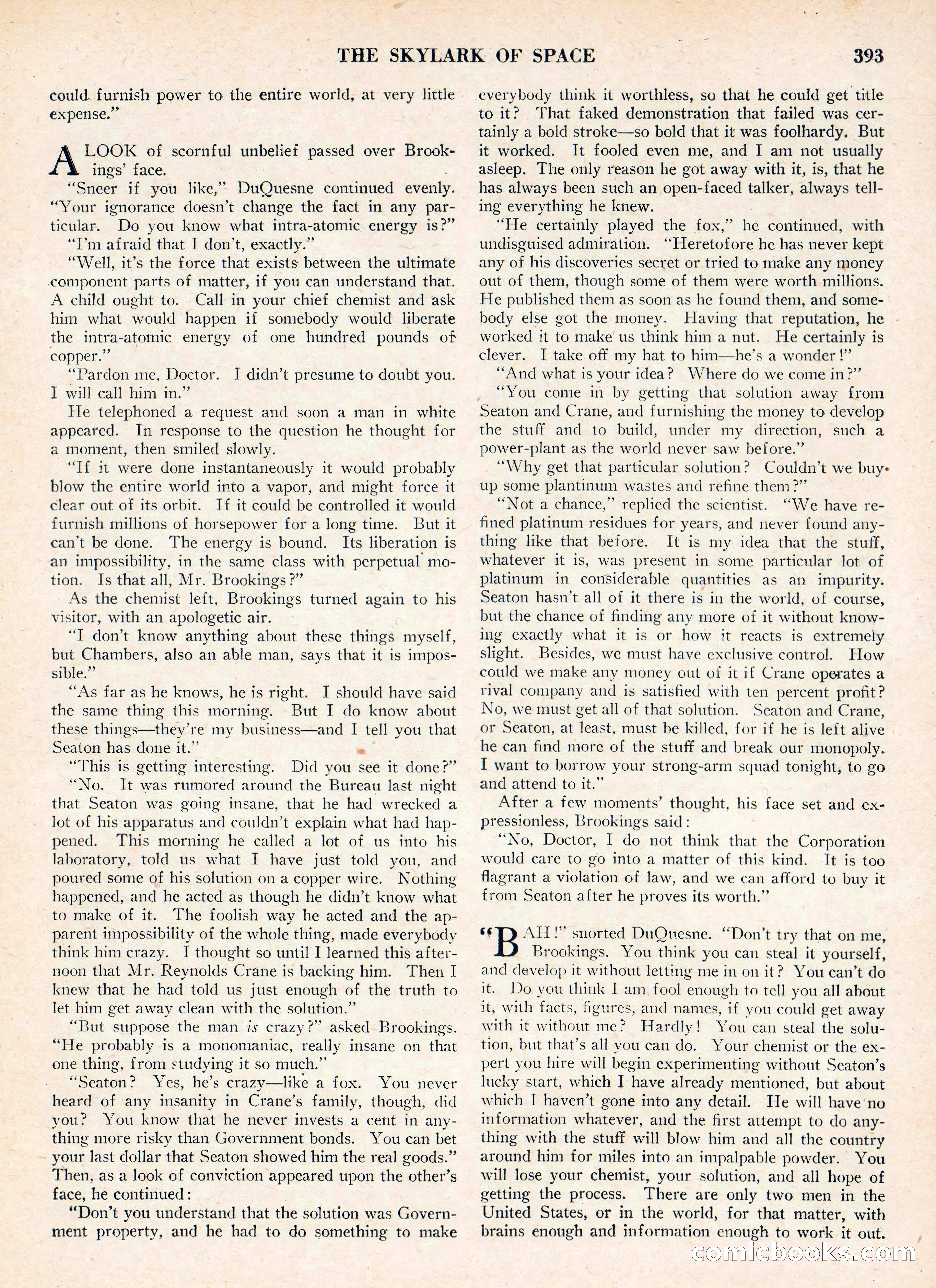 Amazing Stories, Vol. 3 No. 5 — page 11 of 100