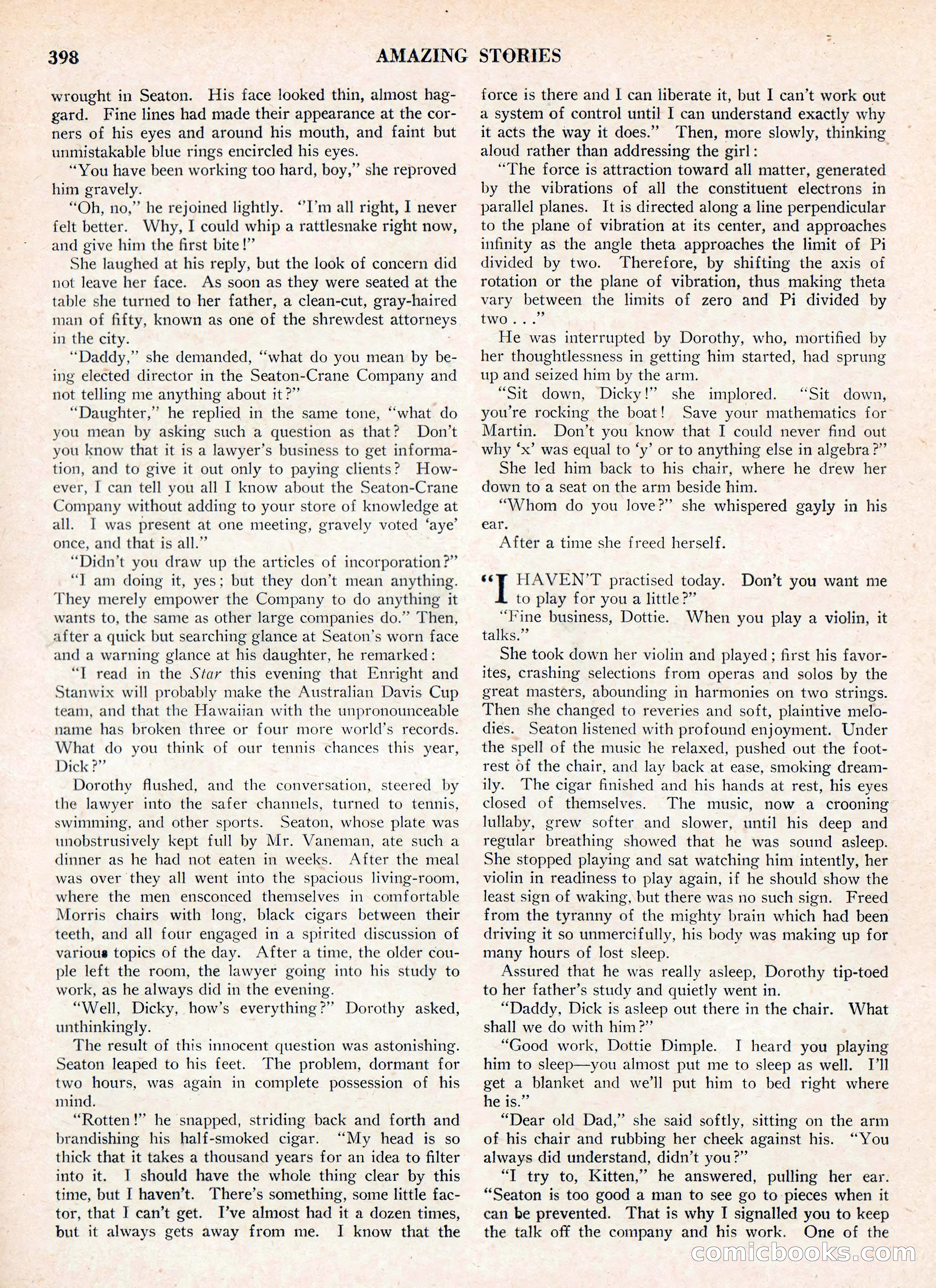 Amazing Stories, Vol. 3 No. 5 — page 16 of 100