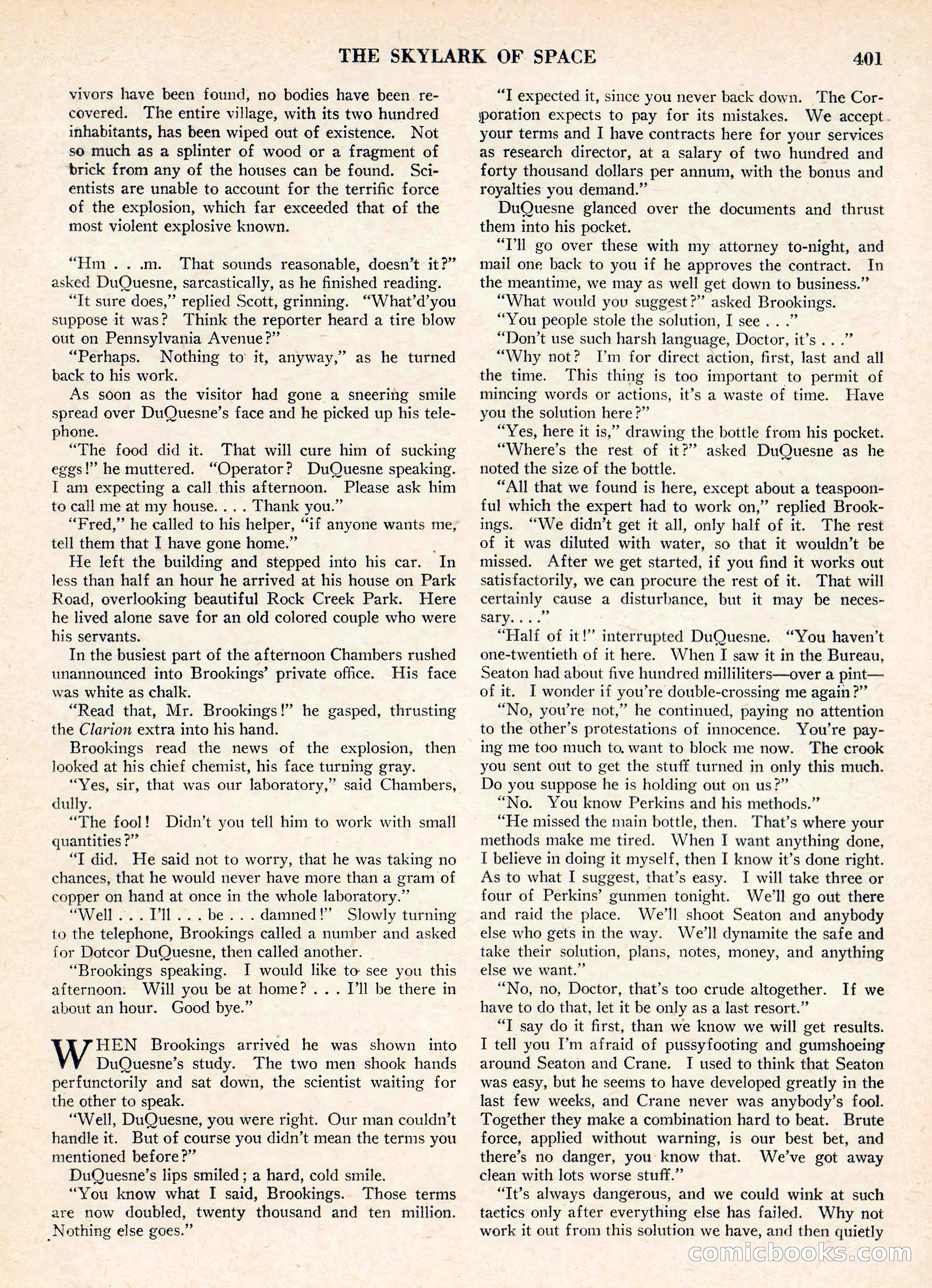 Amazing Stories, Vol. 3 No. 5 — page 19 of 100