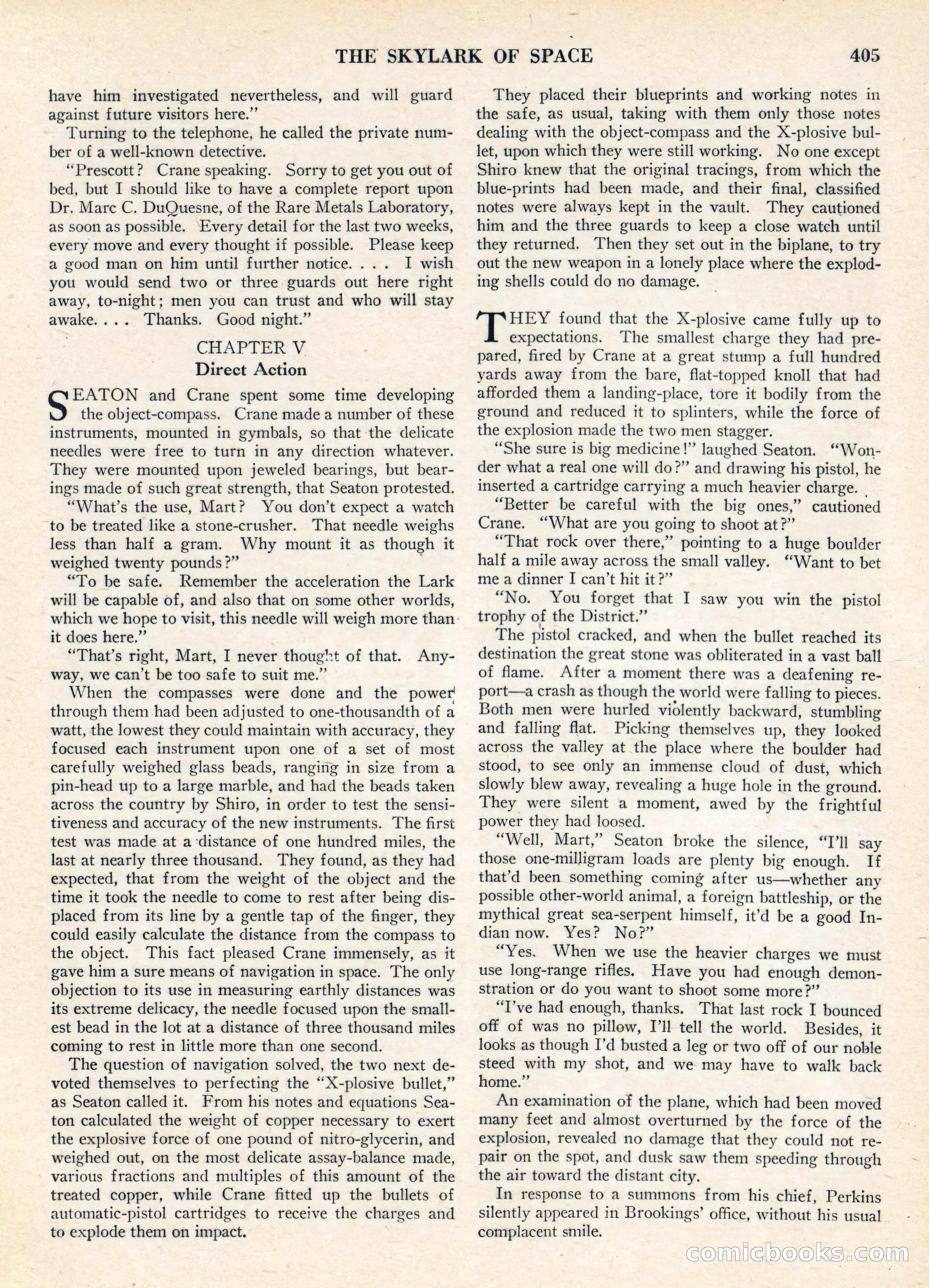 Amazing Stories, Vol. 3 No. 5 — page 23 of 100