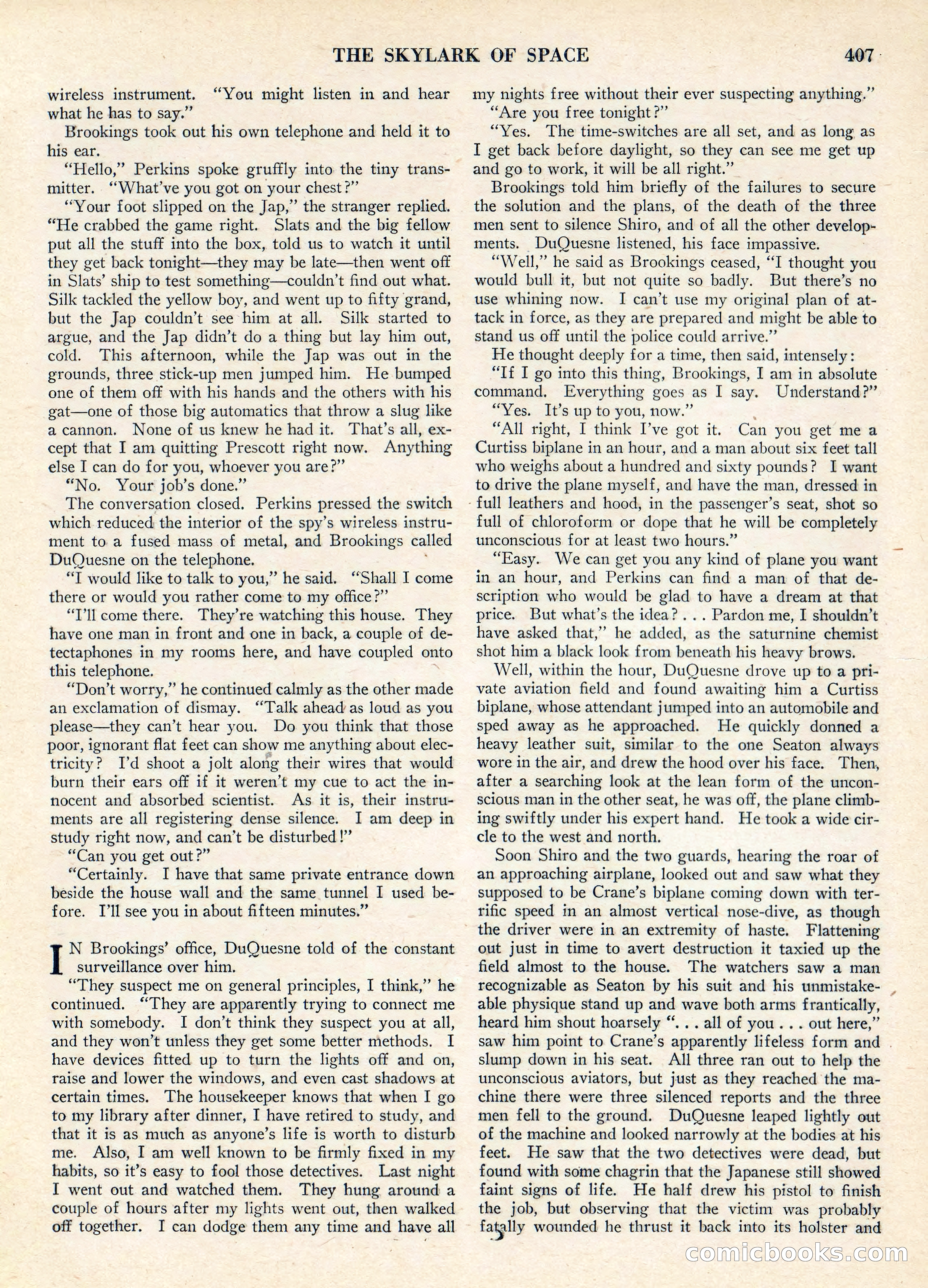 Amazing Stories, Vol. 3 No. 5 — page 25 of 100