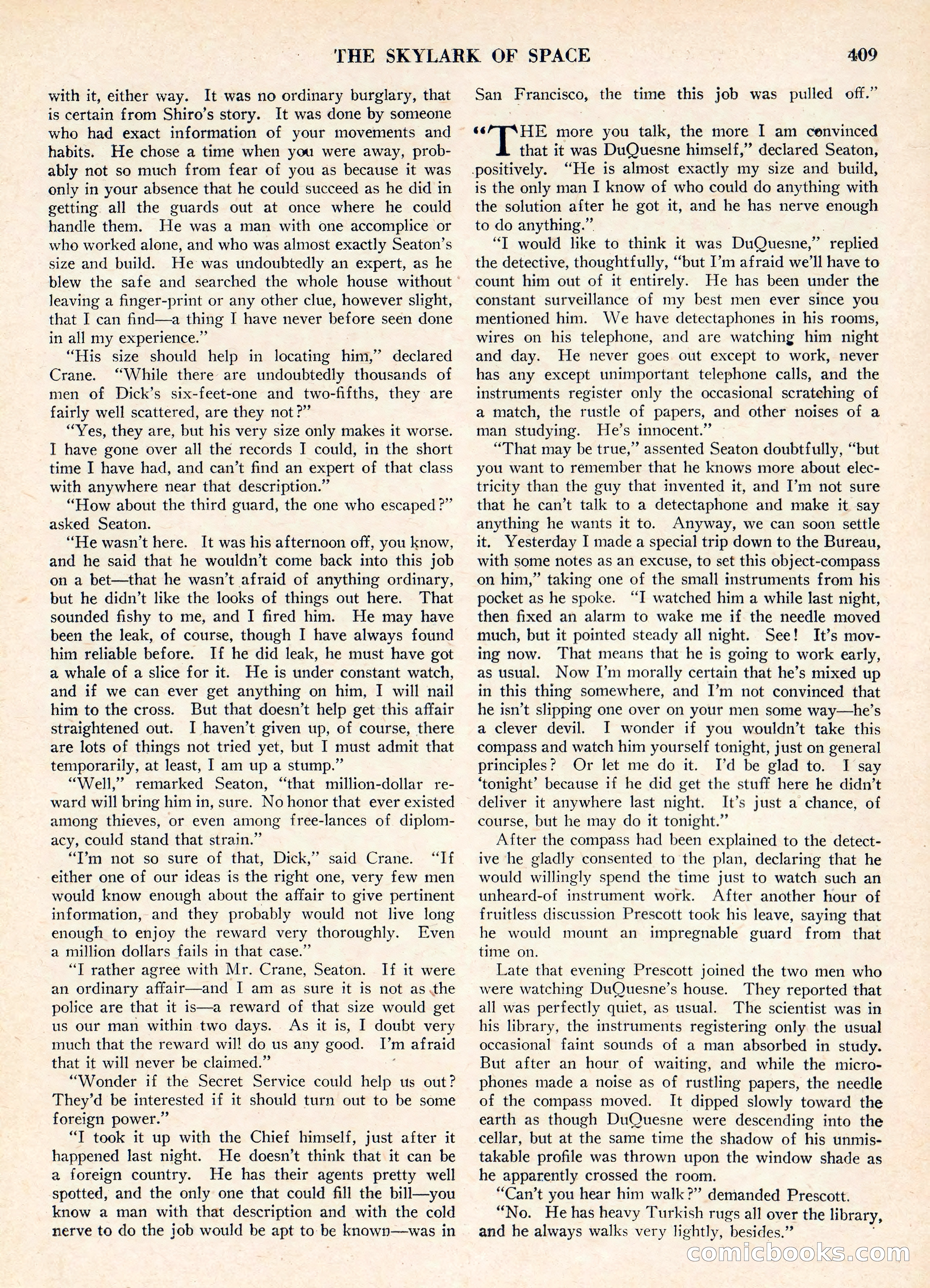 Amazing Stories, Vol. 3 No. 5 — page 27 of 100