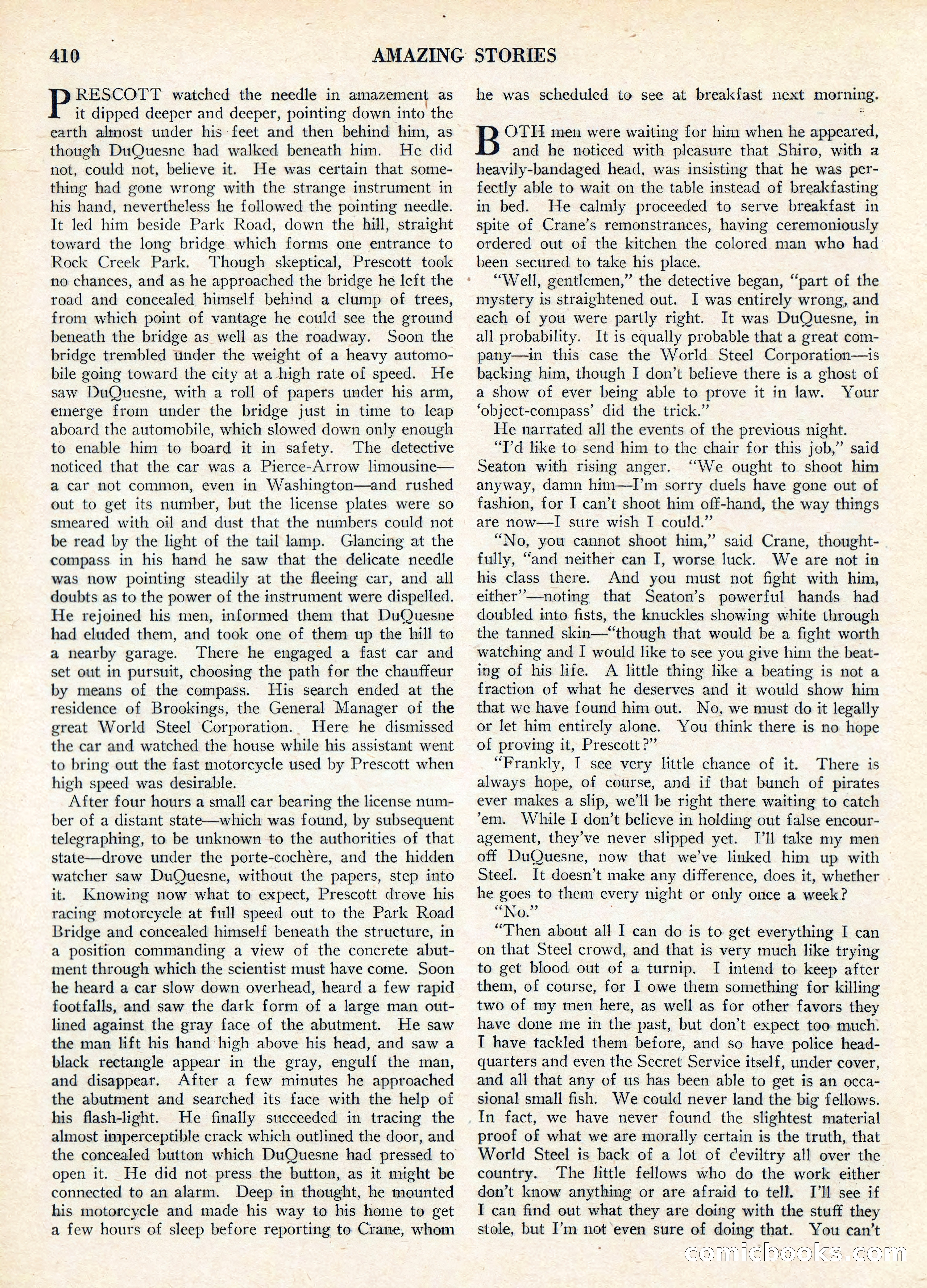 Amazing Stories, Vol. 3 No. 5 — page 28 of 100