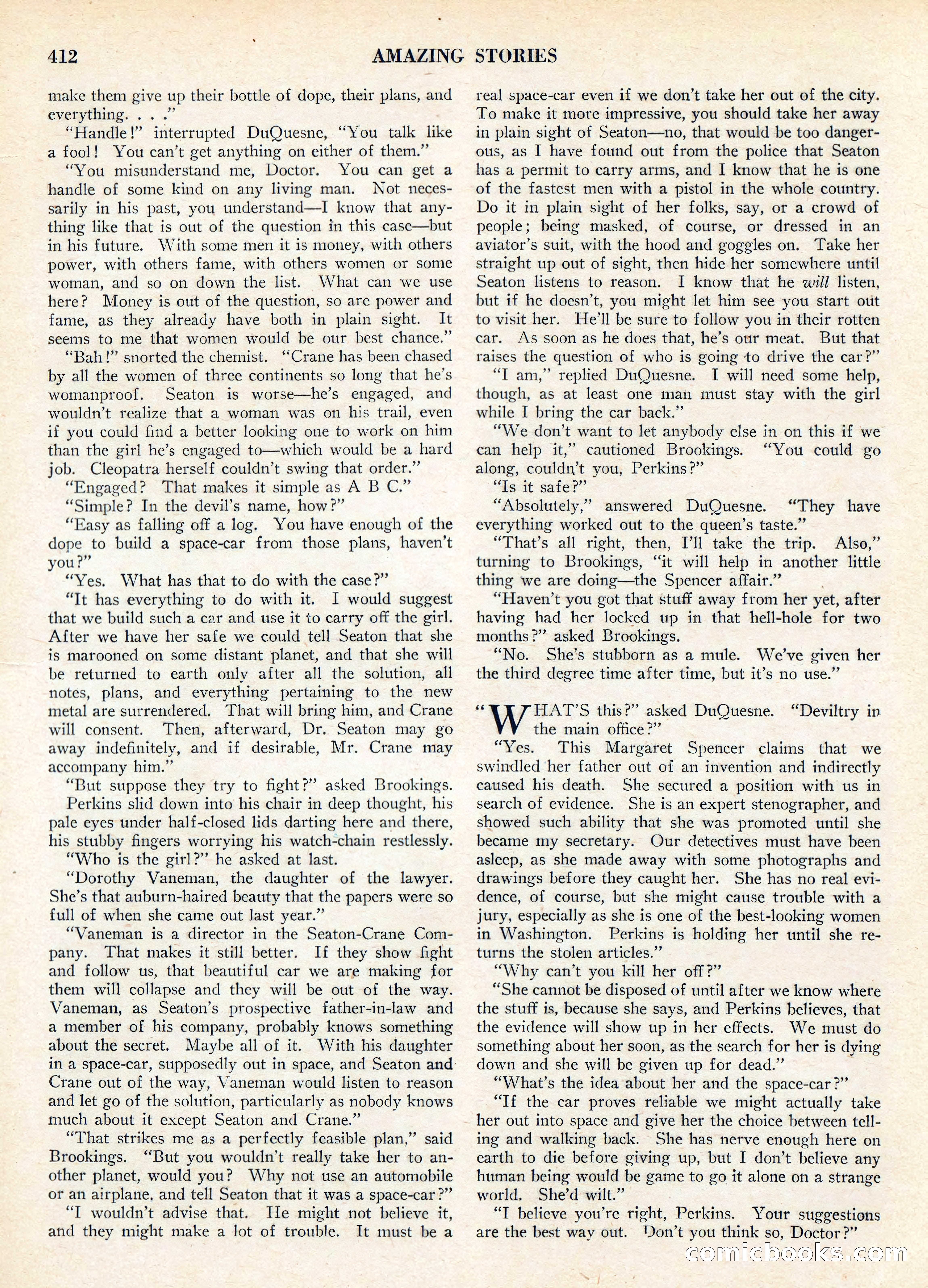 Amazing Stories, Vol. 3 No. 5 — page 30 of 100