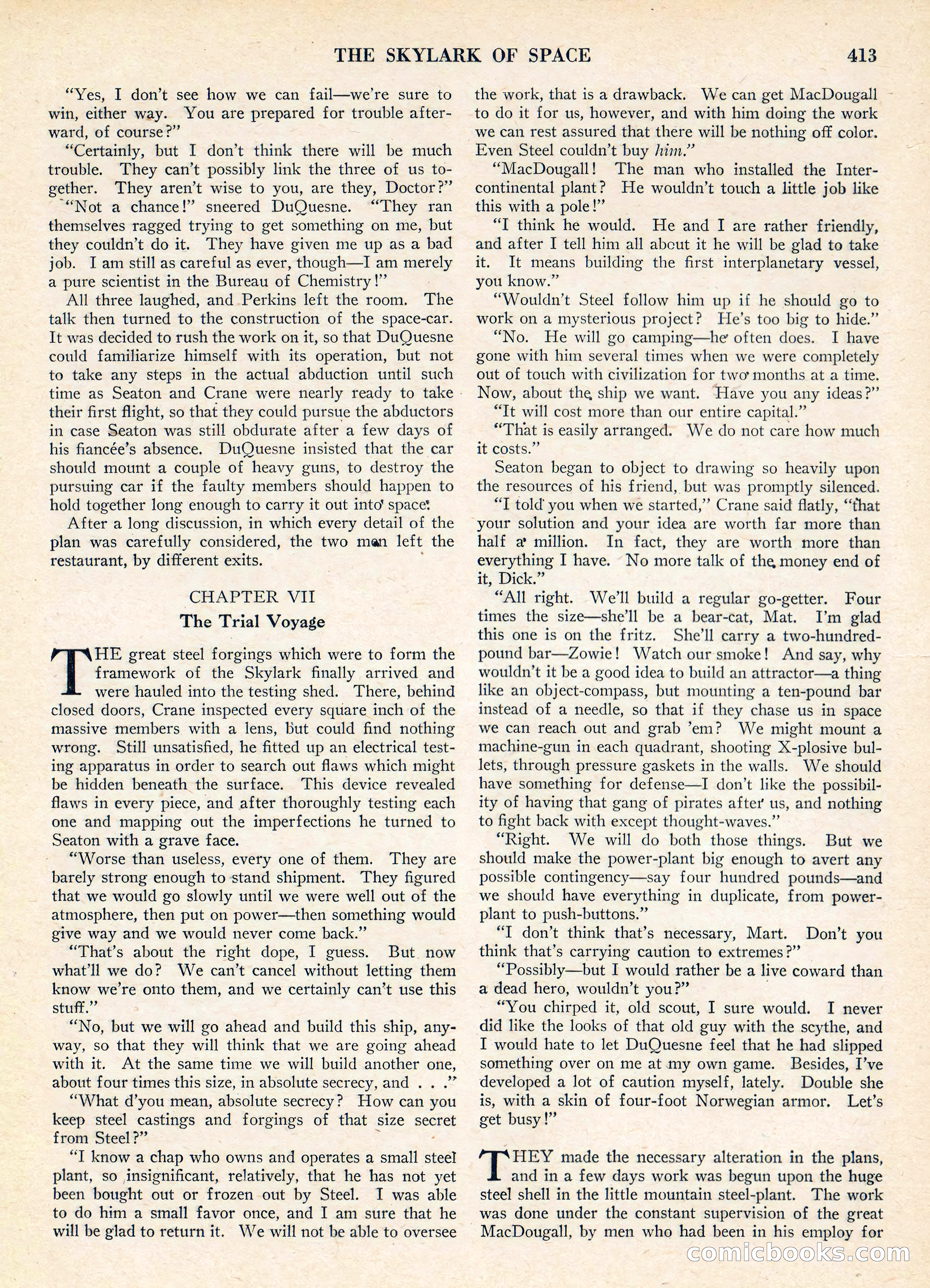Amazing Stories, Vol. 3 No. 5 — page 31 of 100