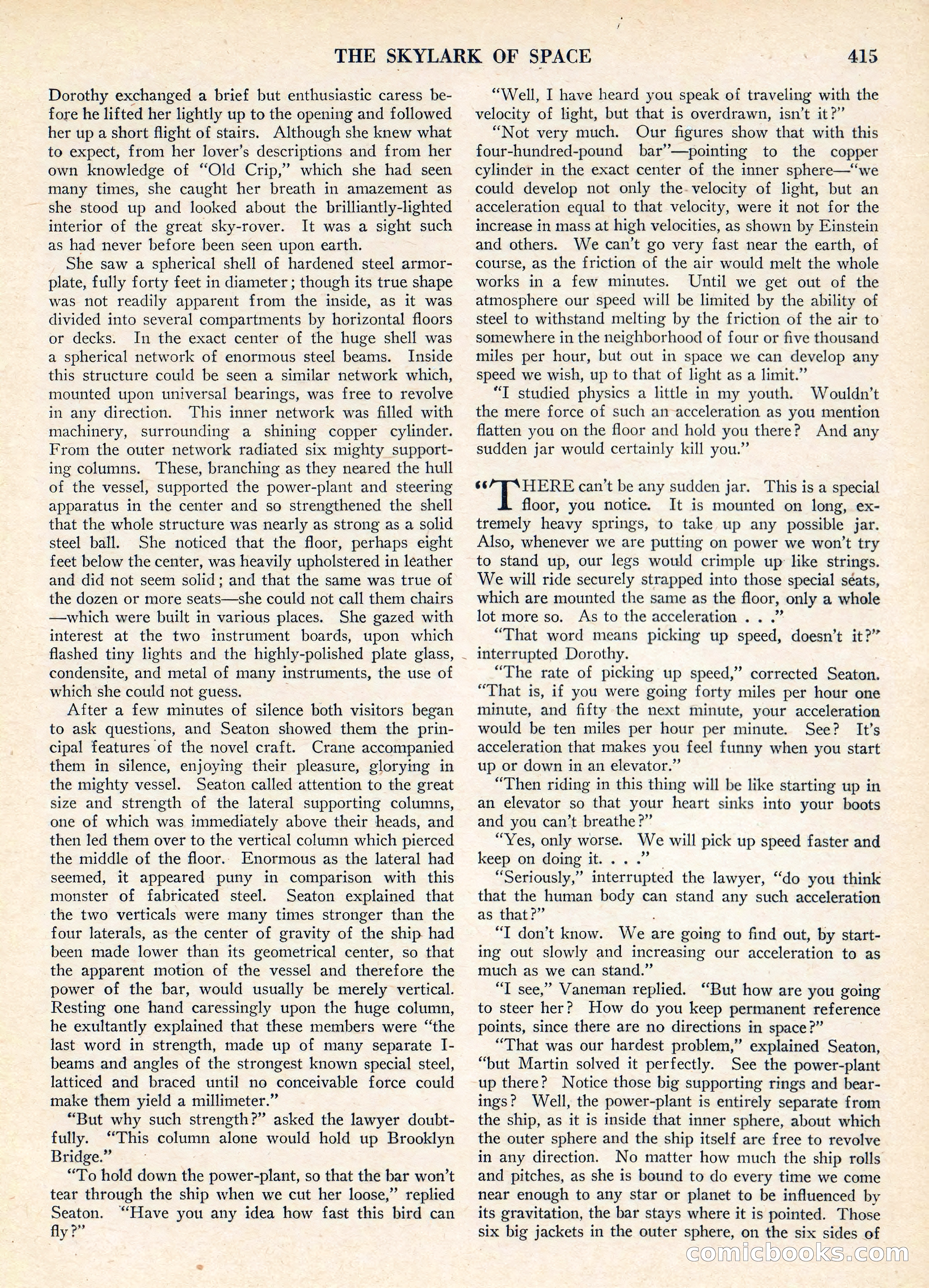Amazing Stories, Vol. 3 No. 5 — page 33 of 100