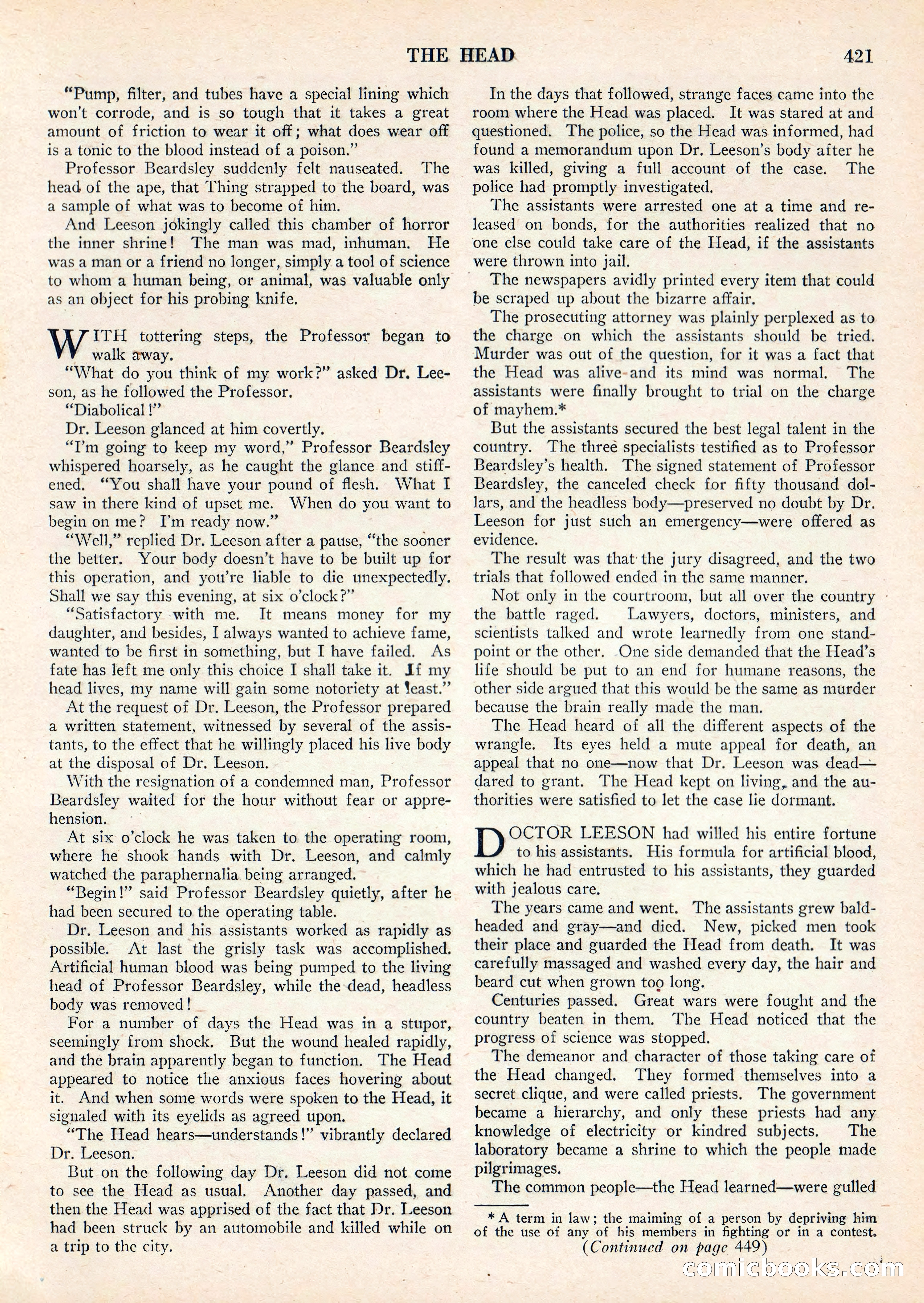 Amazing Stories, Vol. 3 No. 5 — page 39 of 100