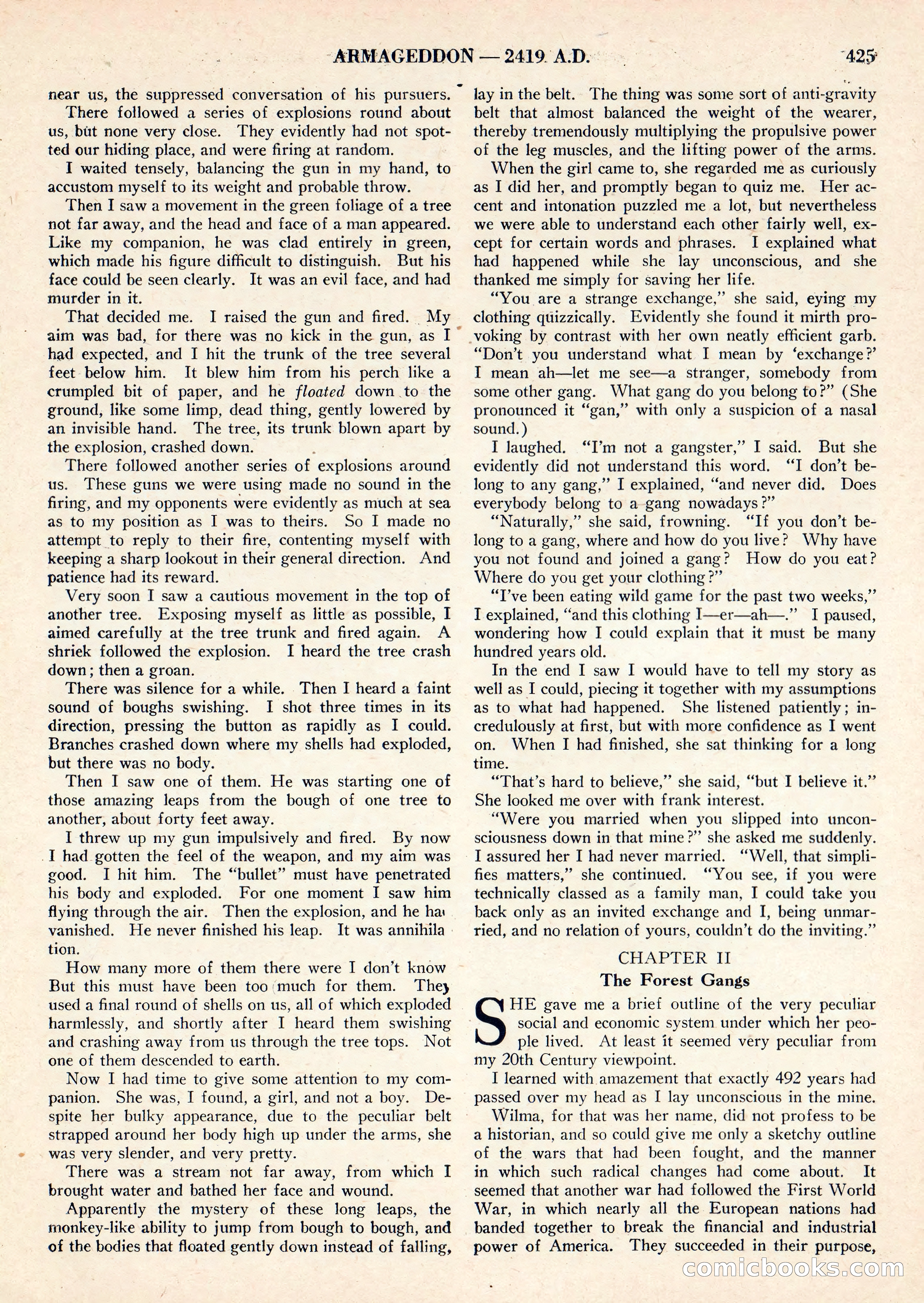 Amazing Stories, Vol. 3 No. 5 — page 43 of 100