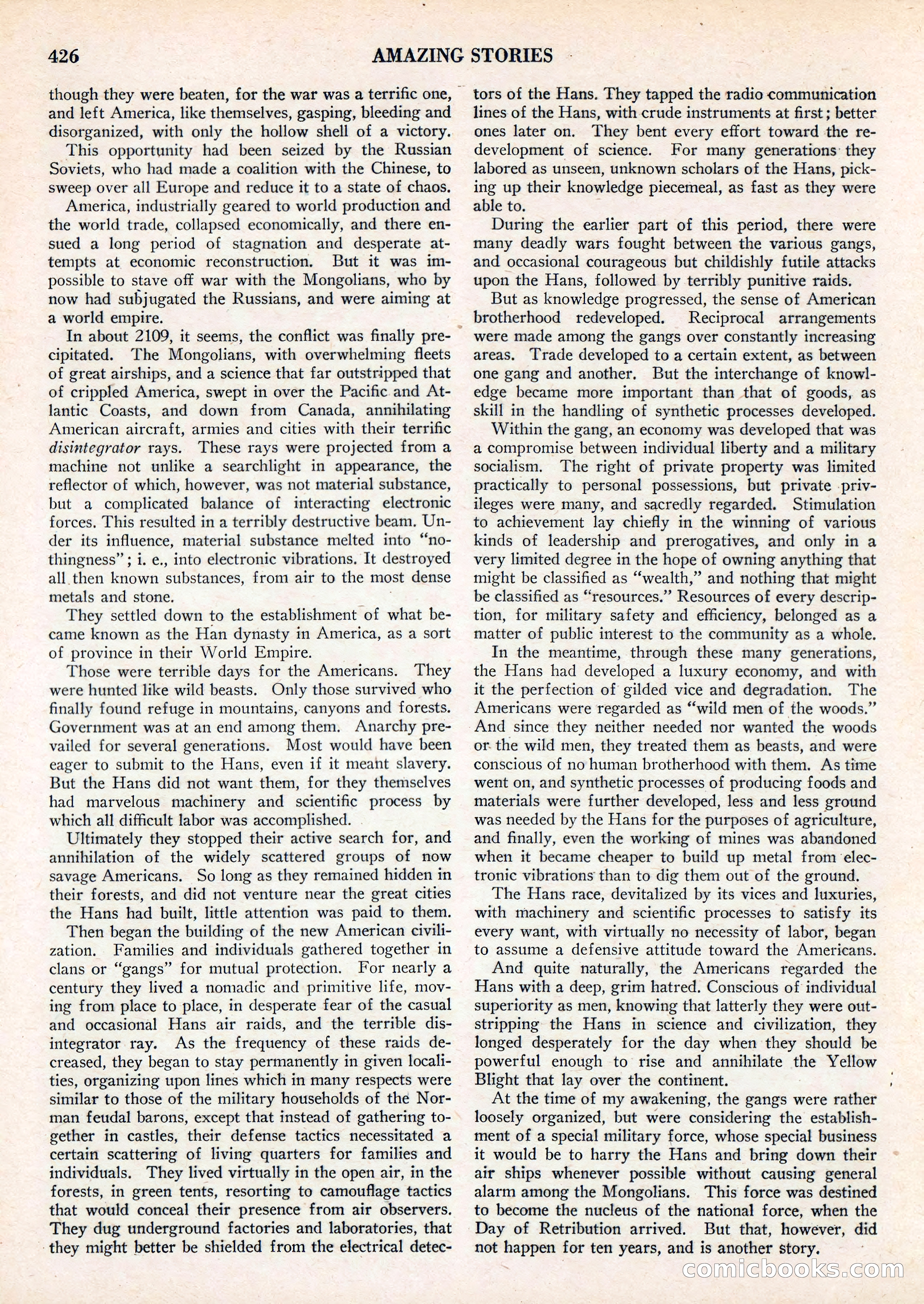 Amazing Stories, Vol. 3 No. 5 — page 44 of 100