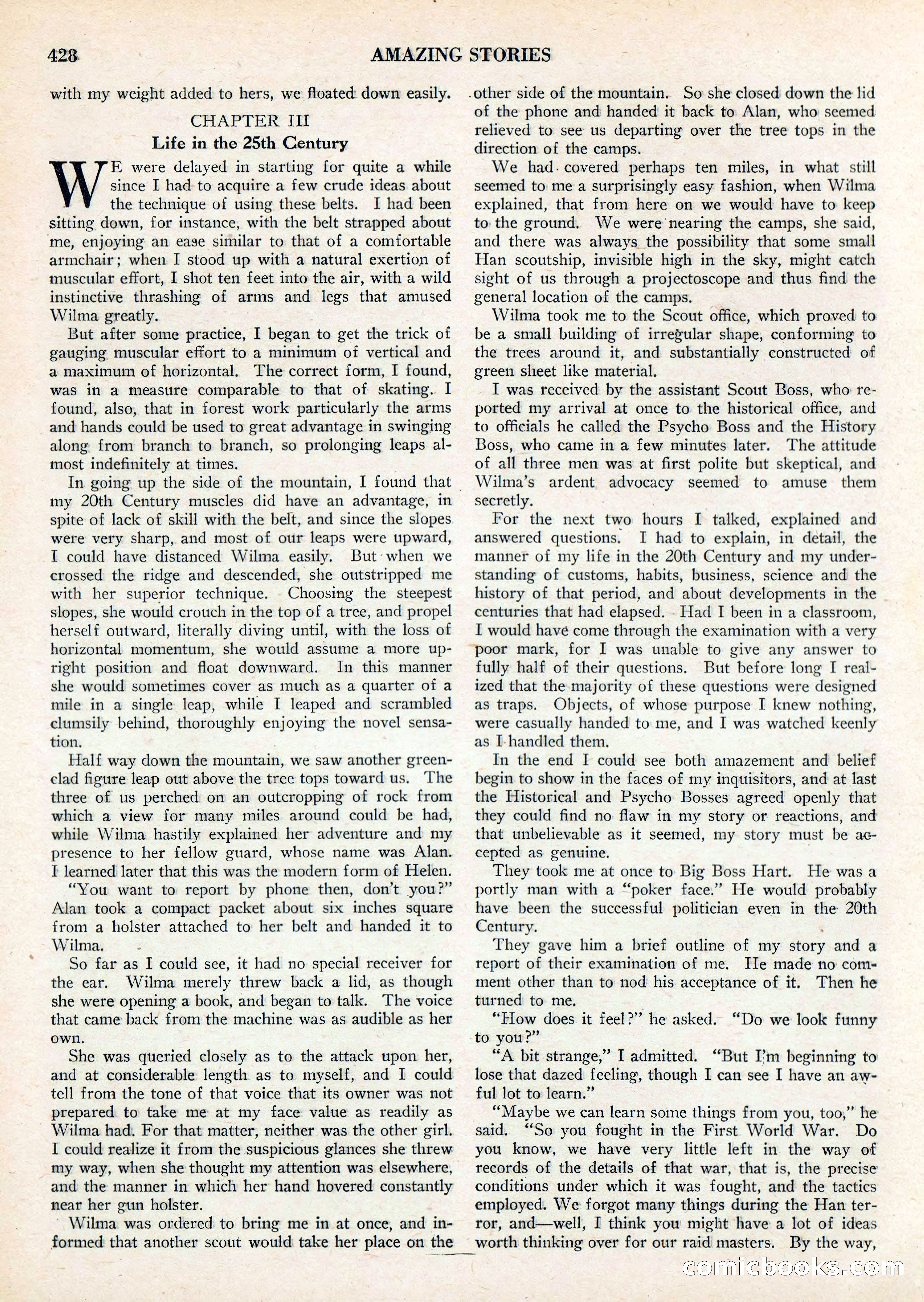 Amazing Stories, Vol. 3 No. 5 — page 46 of 100