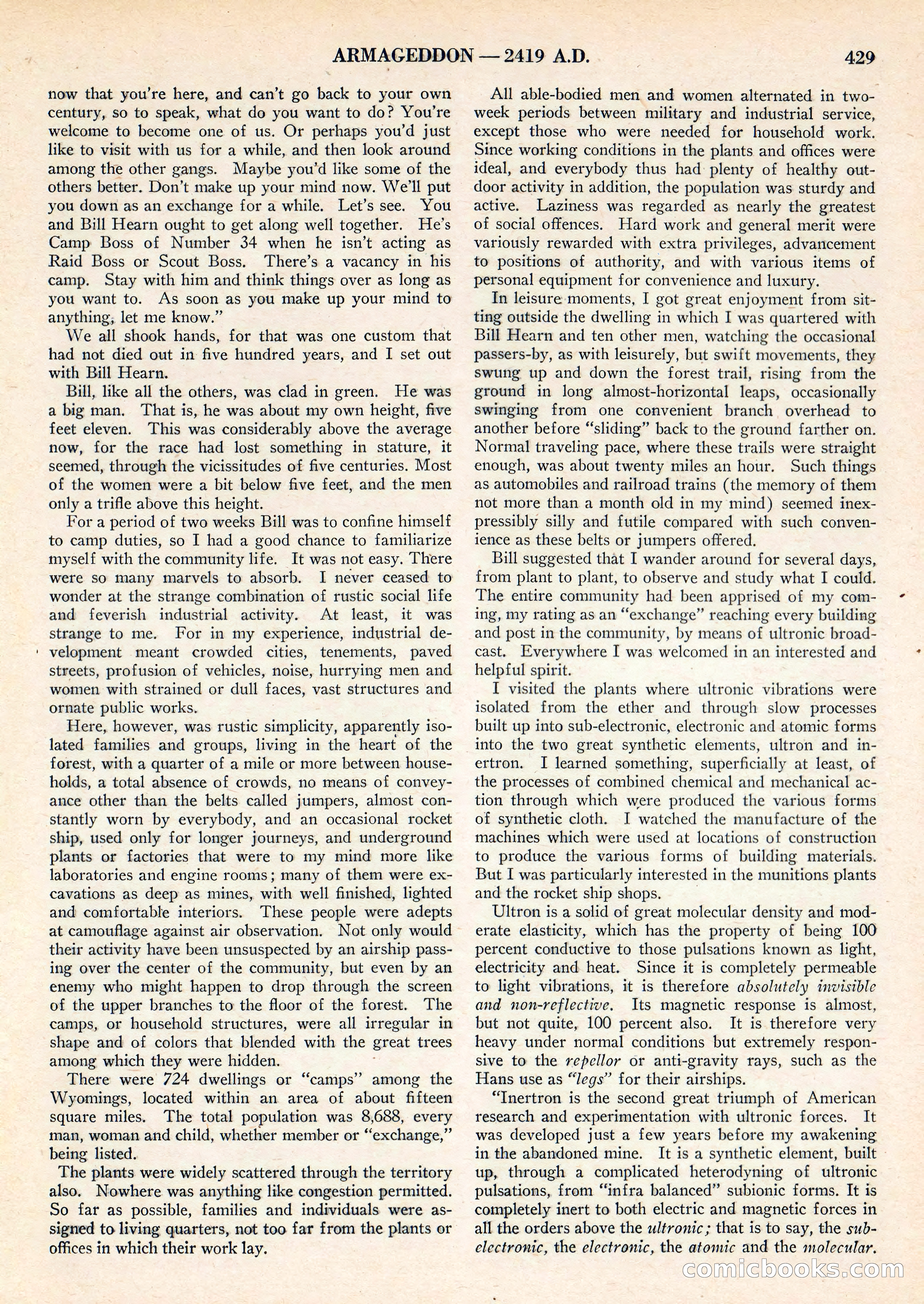 Amazing Stories, Vol. 3 No. 5 — page 47 of 100