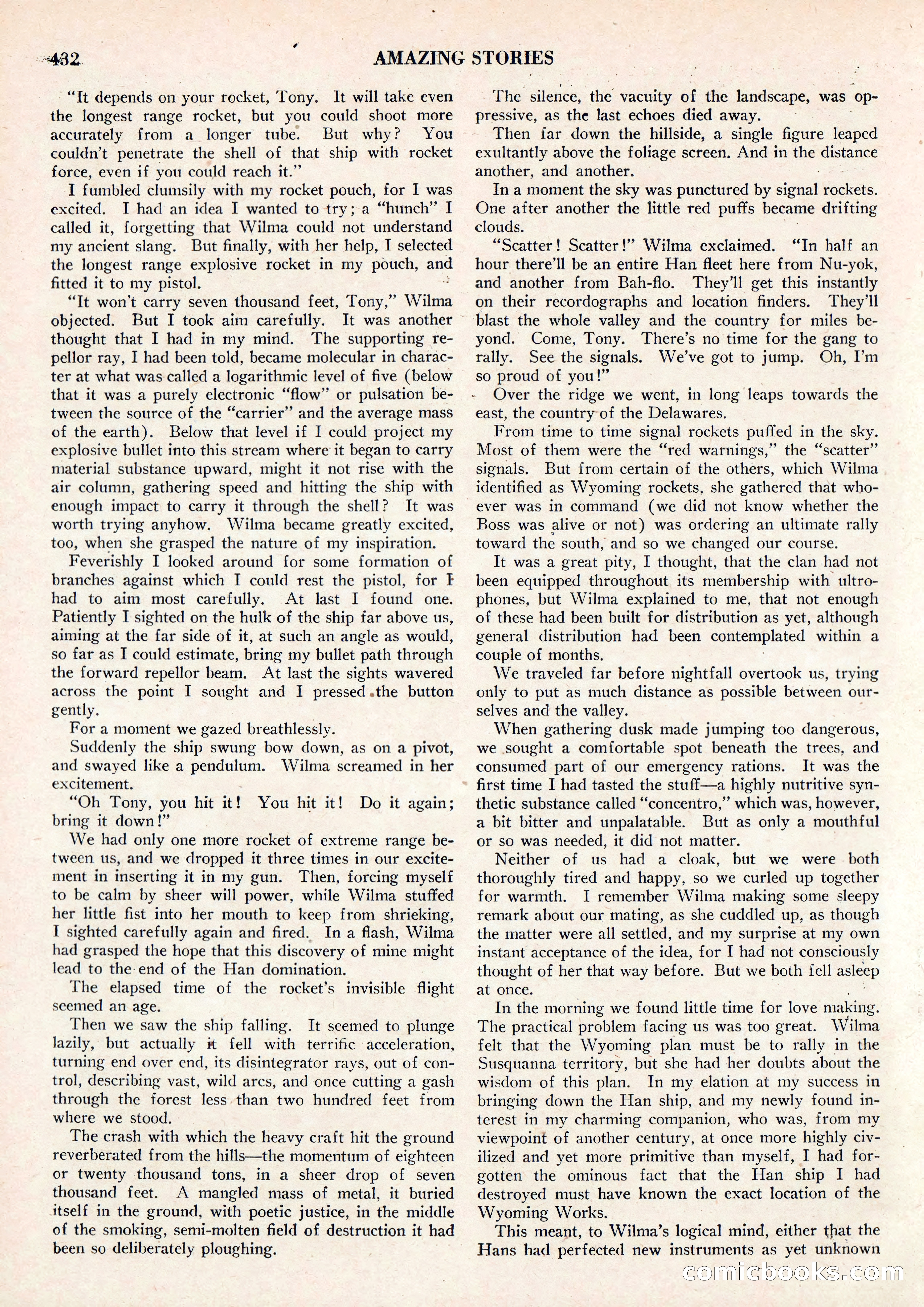 Amazing Stories, Vol. 3 No. 5 — page 50 of 100