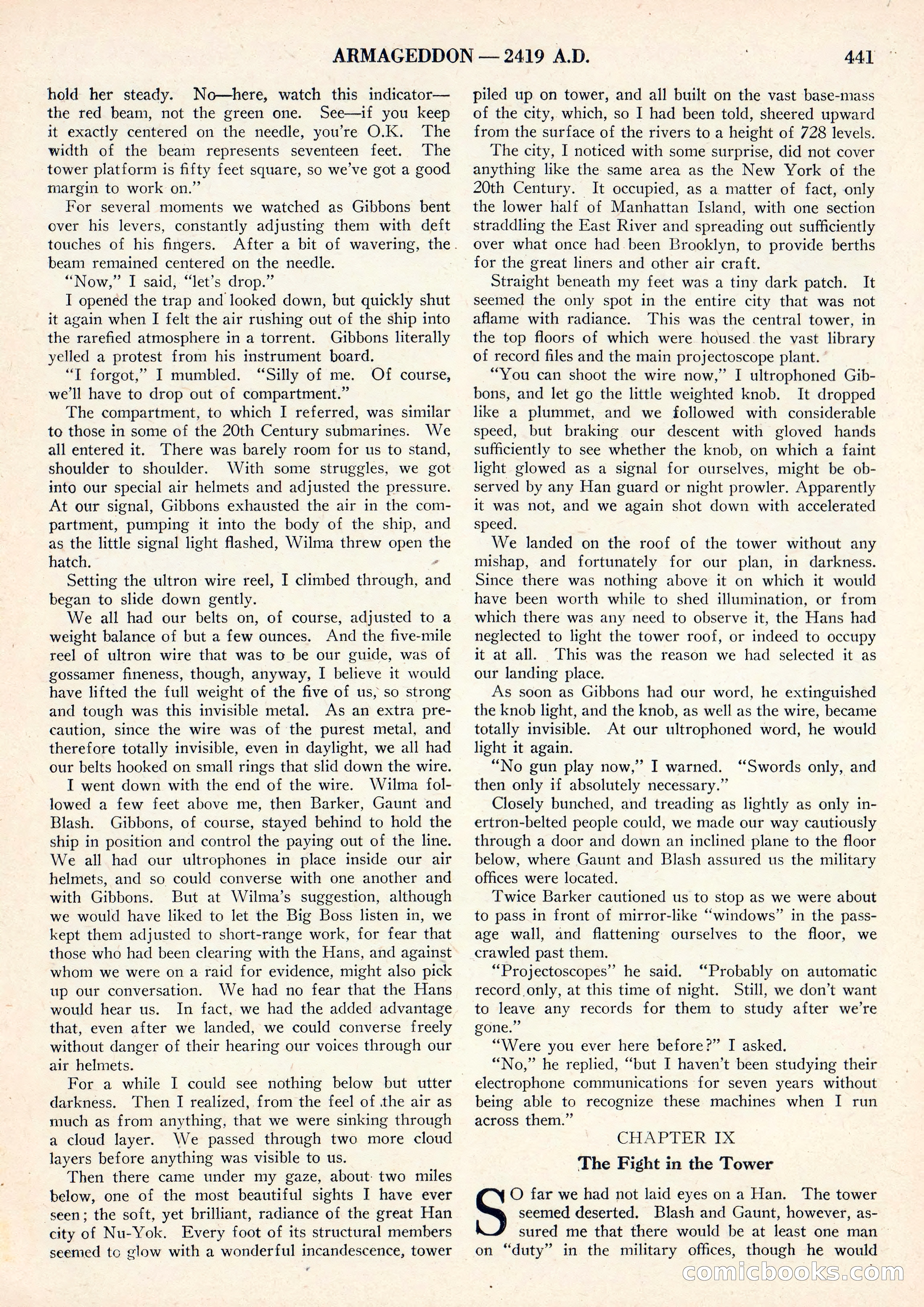 Amazing Stories, Vol. 3 No. 5 — page 59 of 100