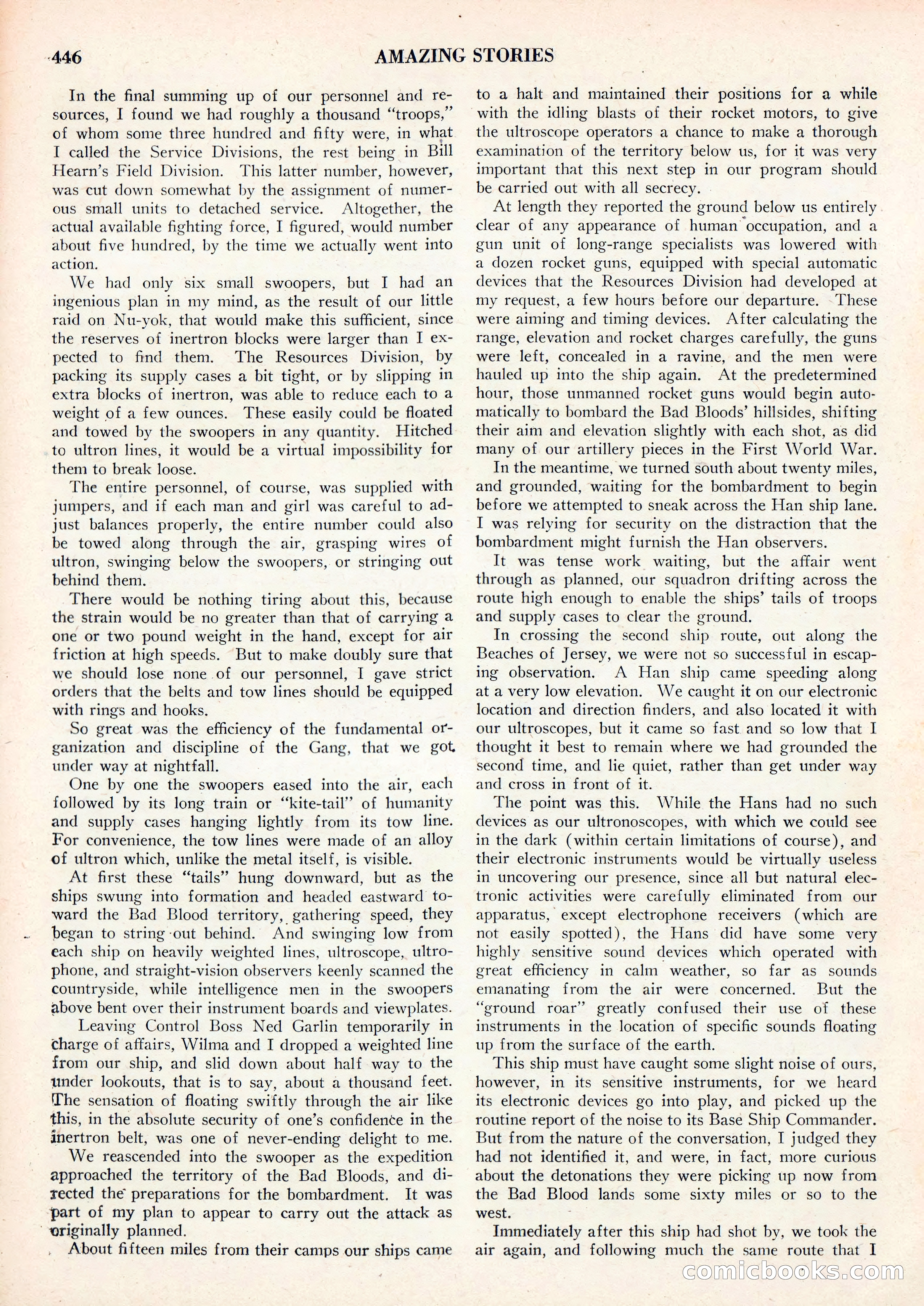 Amazing Stories, Vol. 3 No. 5 — page 64 of 100