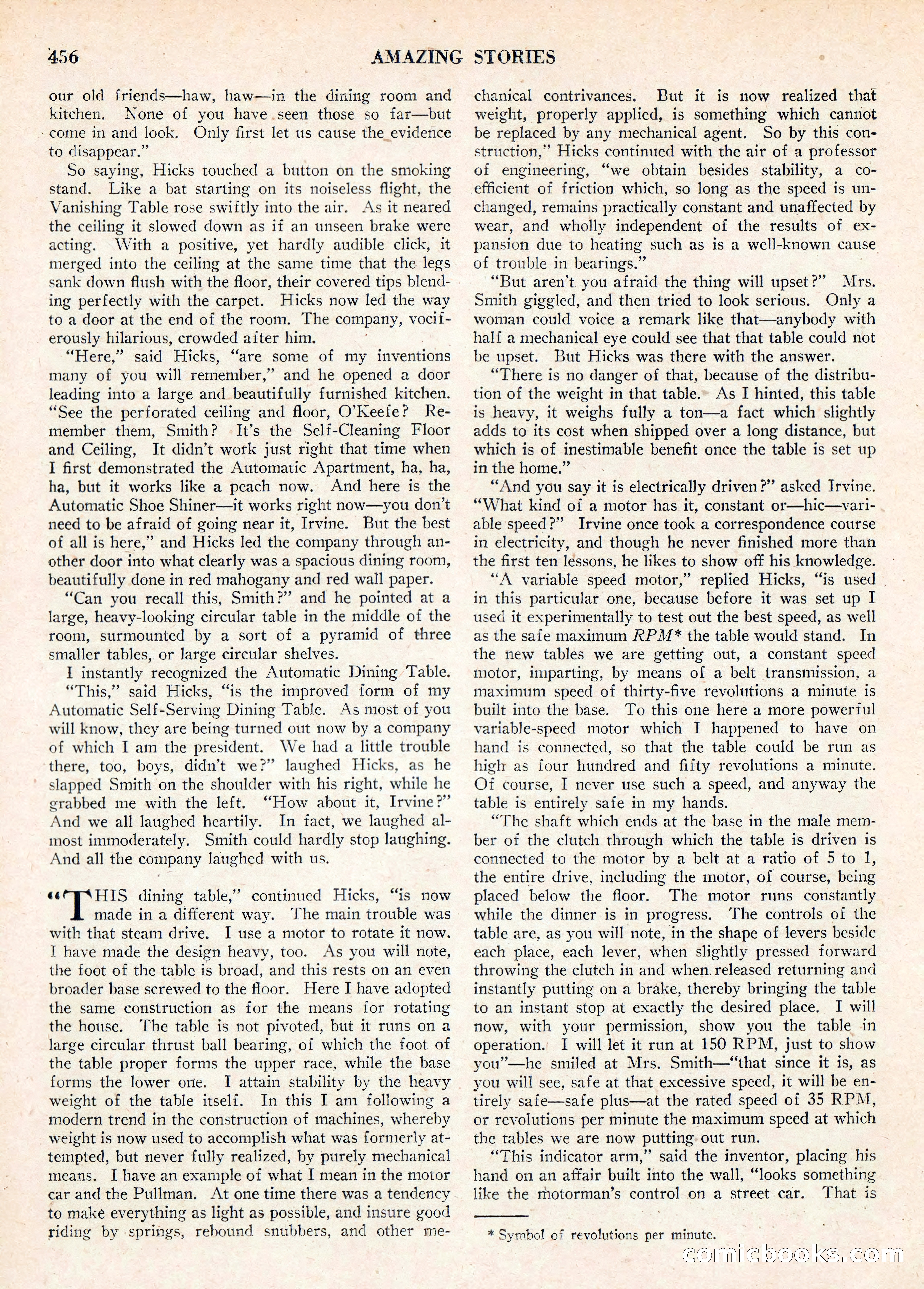 Amazing Stories, Vol. 3 No. 5 — page 74 of 100