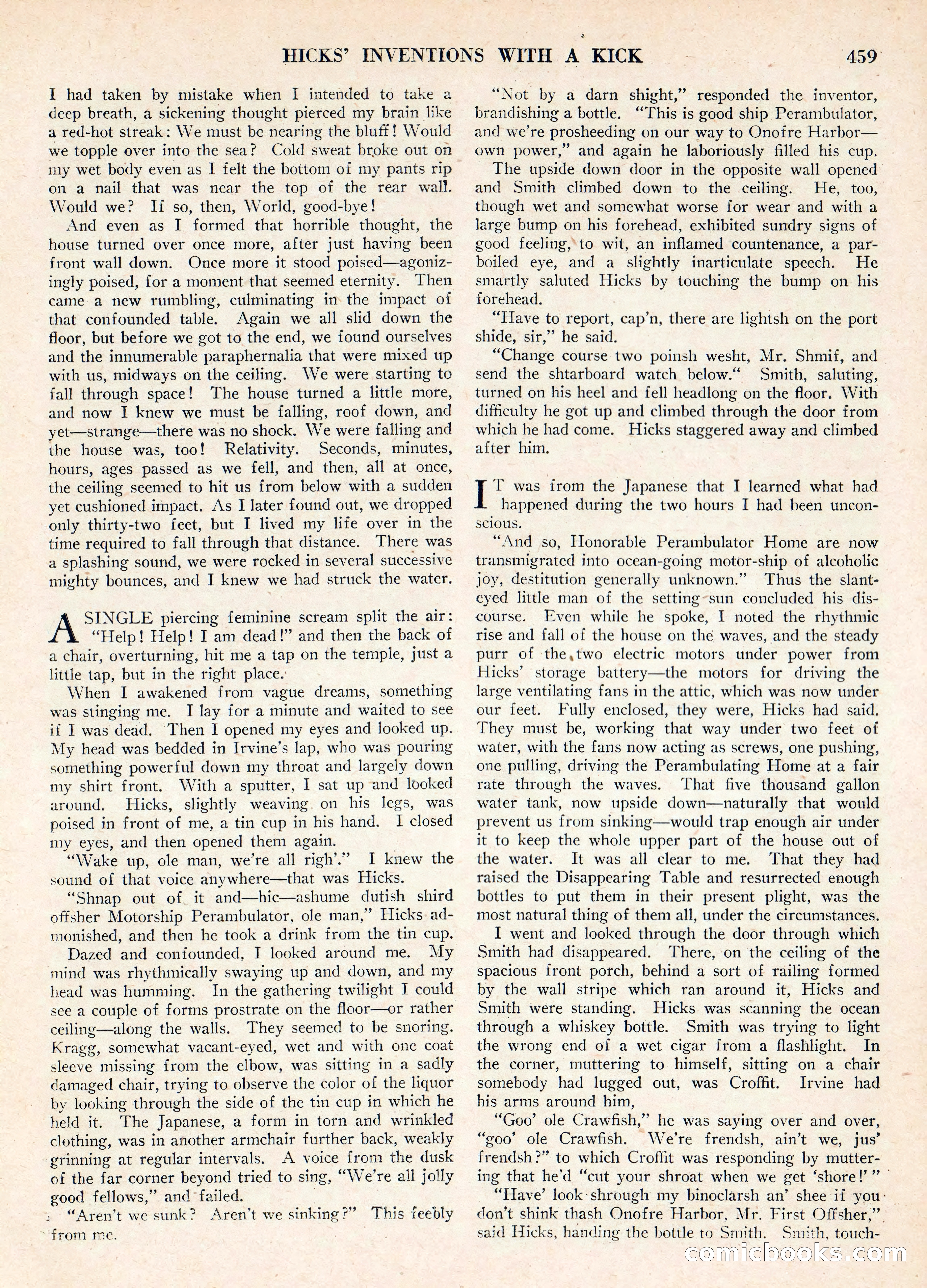 Amazing Stories, Vol. 3 No. 5 — page 77 of 100