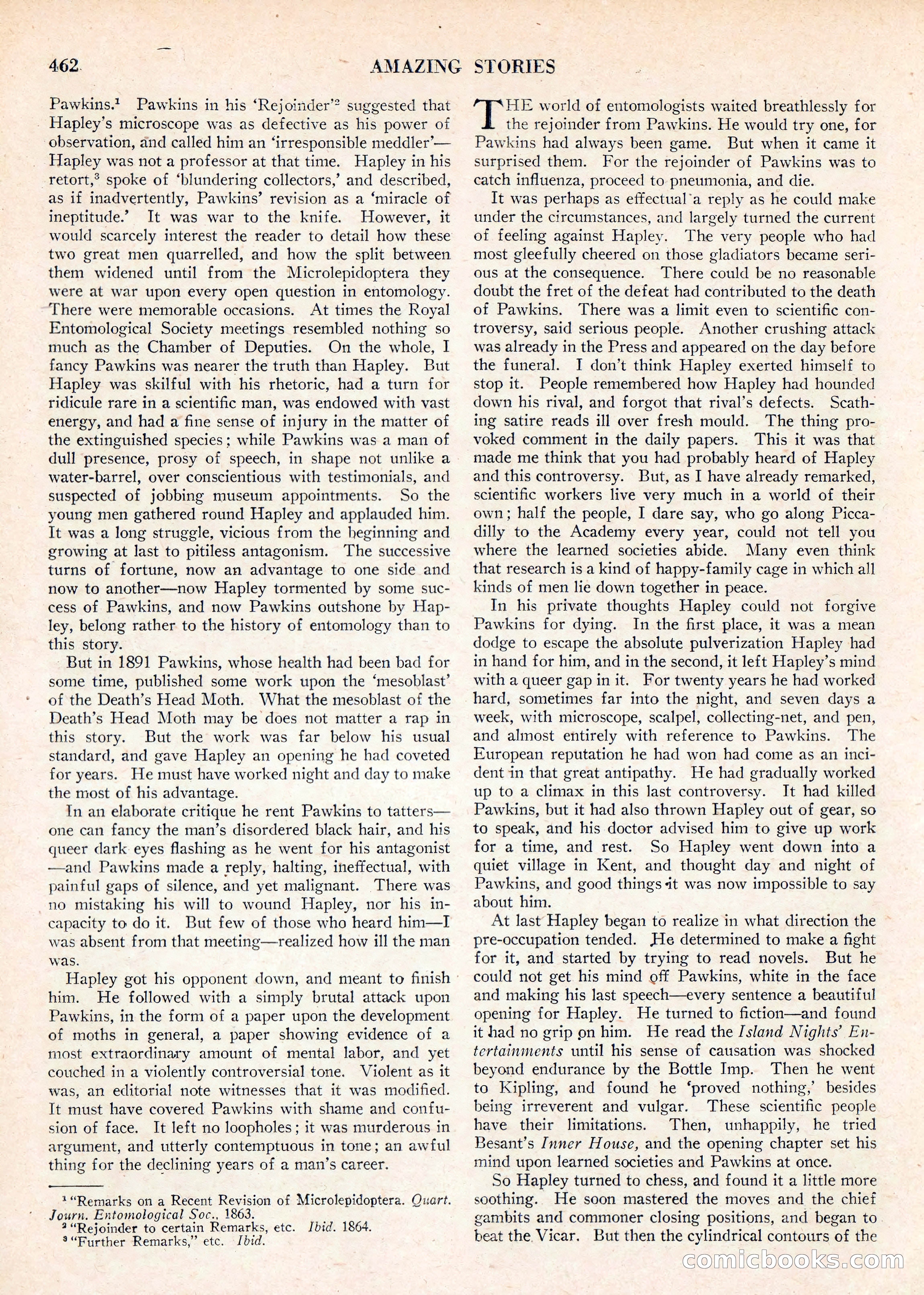 Amazing Stories, Vol. 3 No. 5 — page 80 of 100