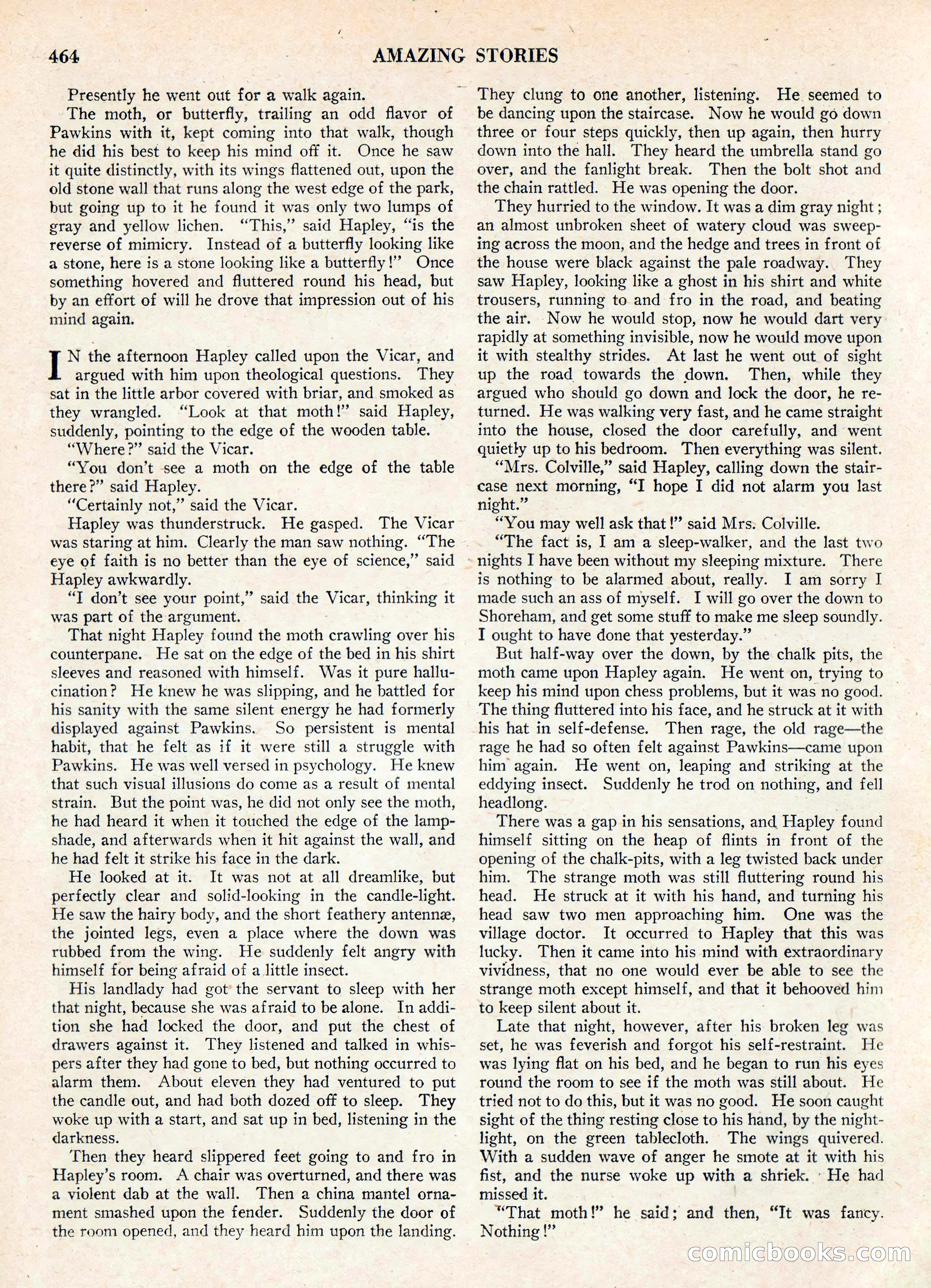 Amazing Stories, Vol. 3 No. 5 — page 82 of 100