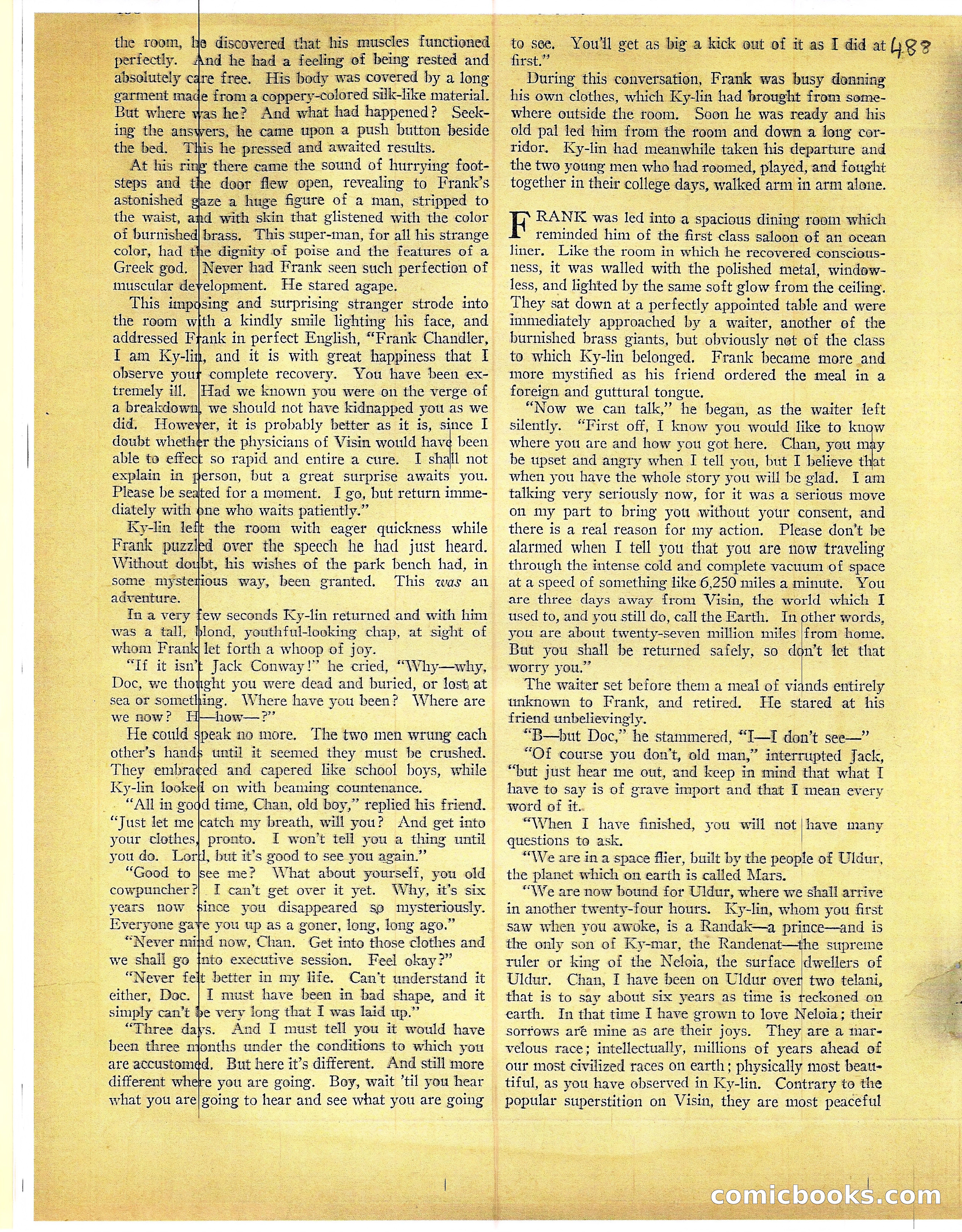Amazing Stories, Vol. 3 No. 6 — page 9 of 99