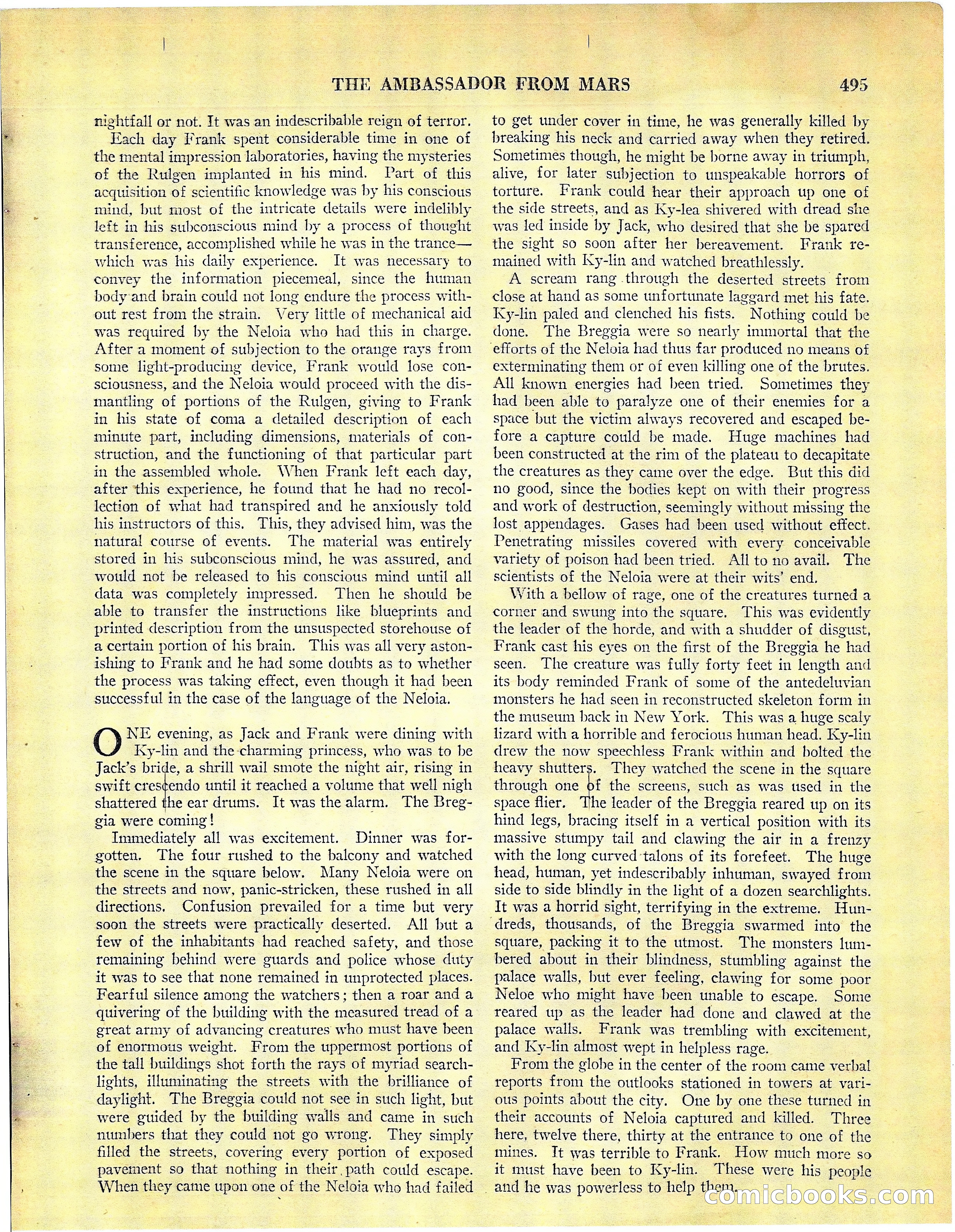 Amazing Stories, Vol. 3 No. 6 — page 16 of 99