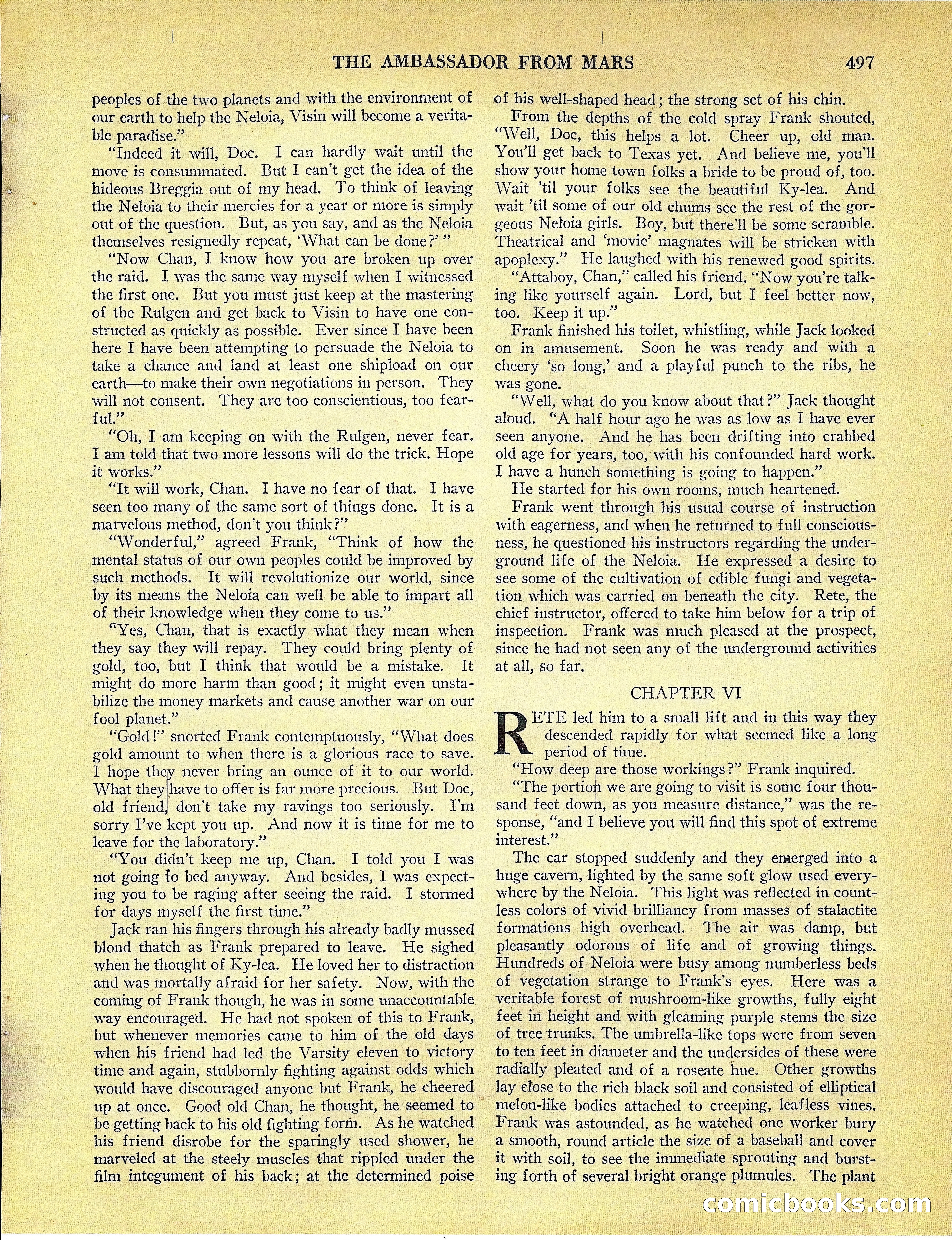 Amazing Stories, Vol. 3 No. 6 — page 18 of 99