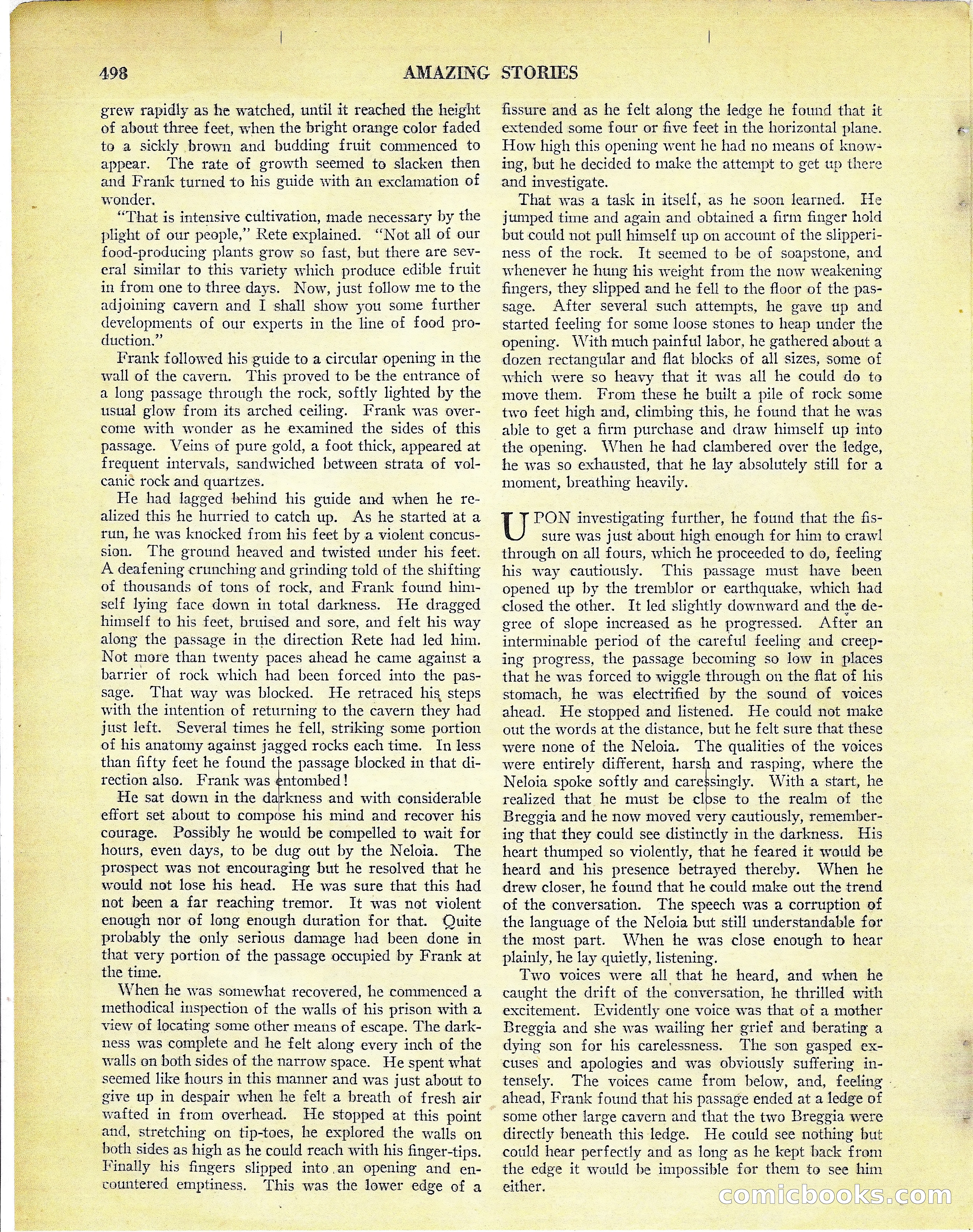 Amazing Stories, Vol. 3 No. 6 — page 19 of 99