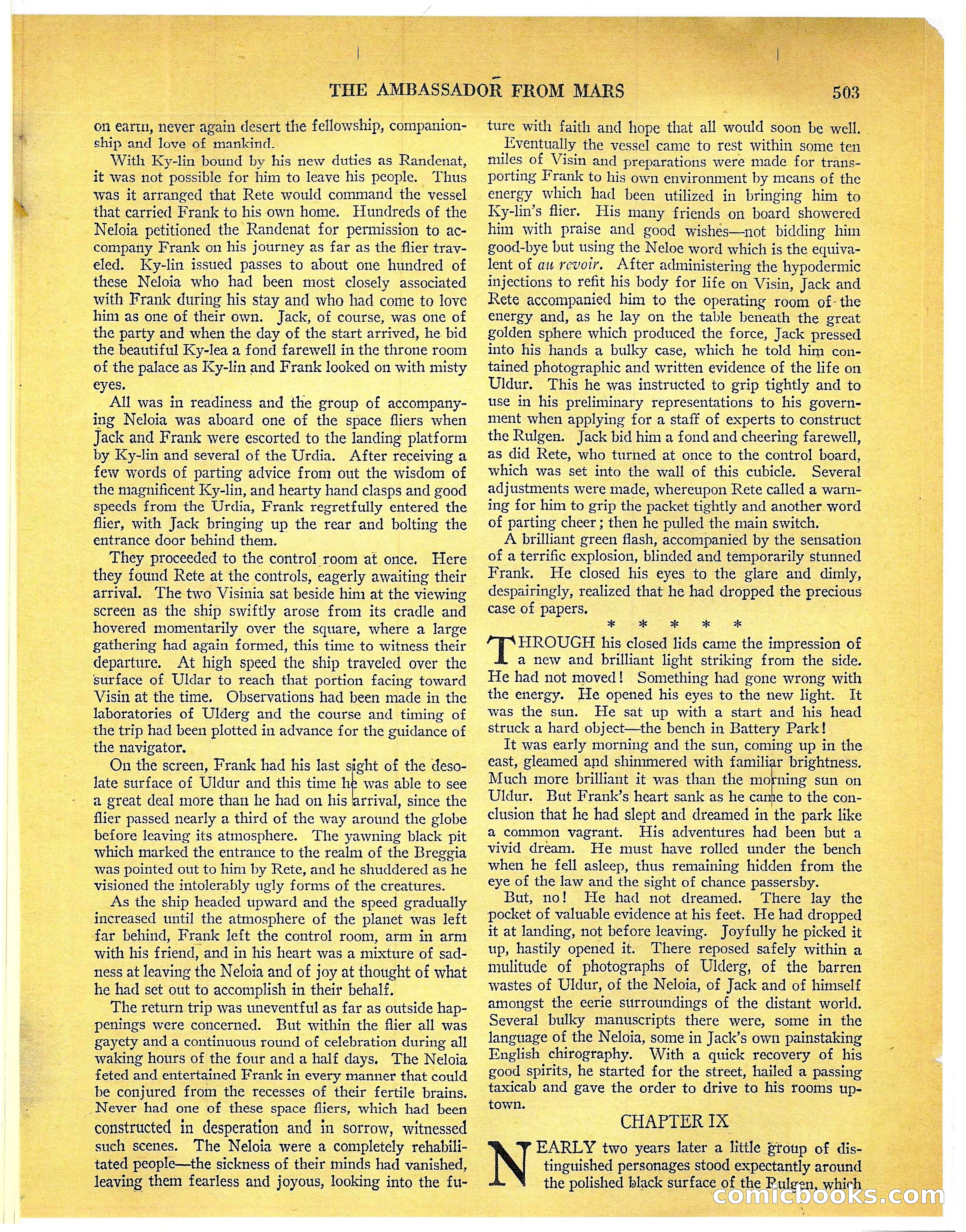 Amazing Stories, Vol. 3 No. 6 — page 24 of 99
